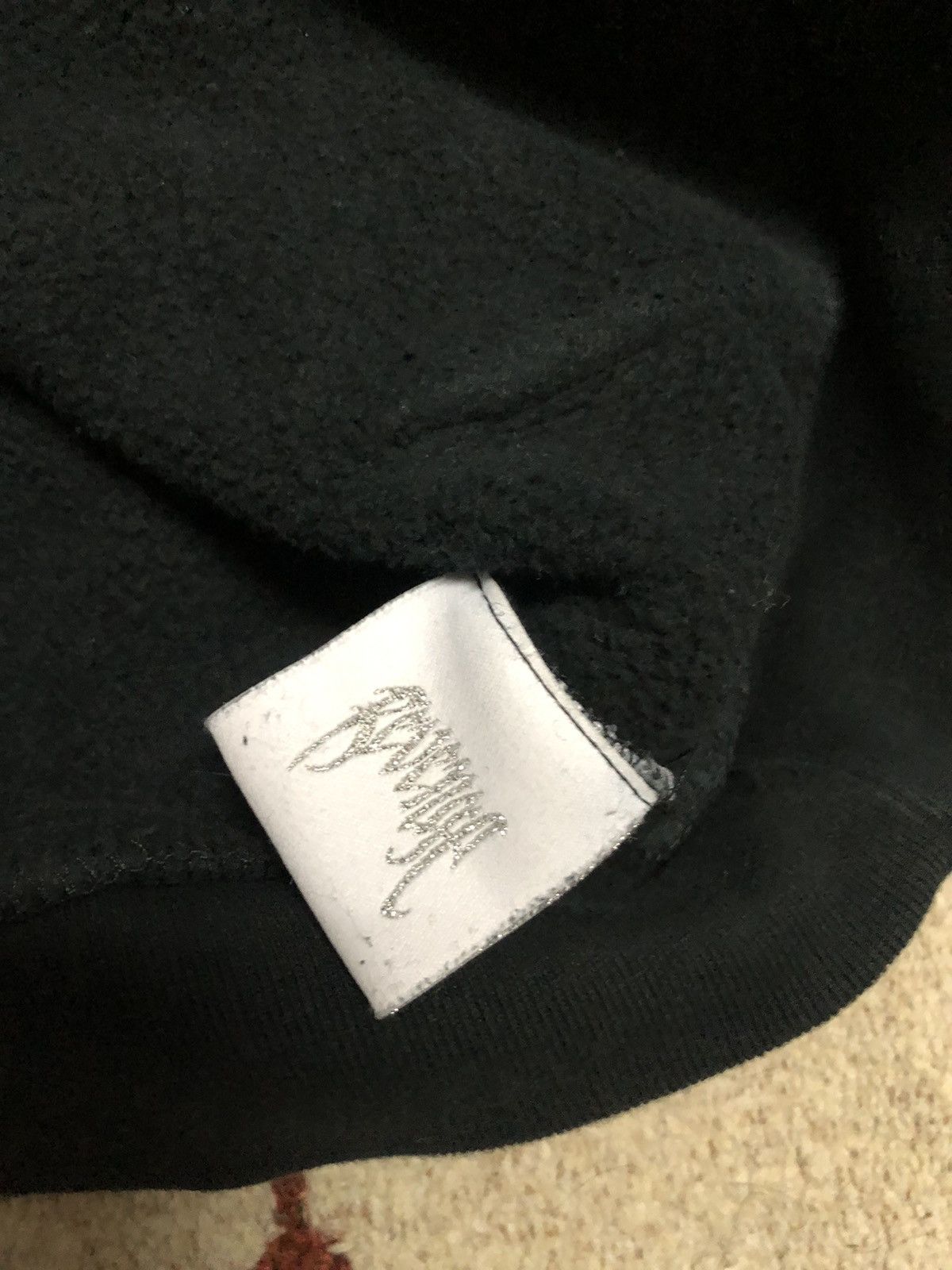 999 Club × Revenge Revenge medium embroidered hoodie - black xxx Size US M / EU 48-50 / 2 - 5 Thumbnail