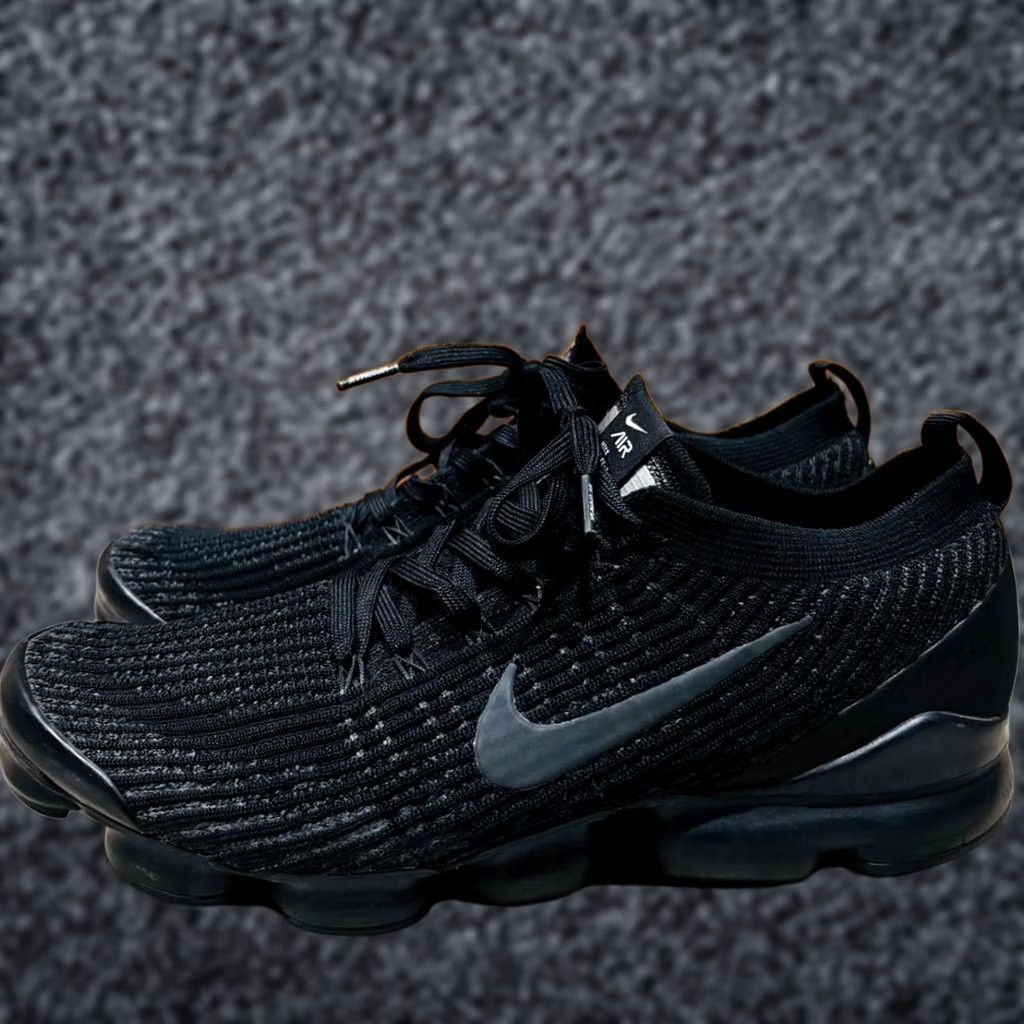 Nike Nike Air Vapormax Flyknit 3 Triple Black LTD Sneaker 11.0US Men Origin Size US 11 / EU 44 - 1 Thumbnail