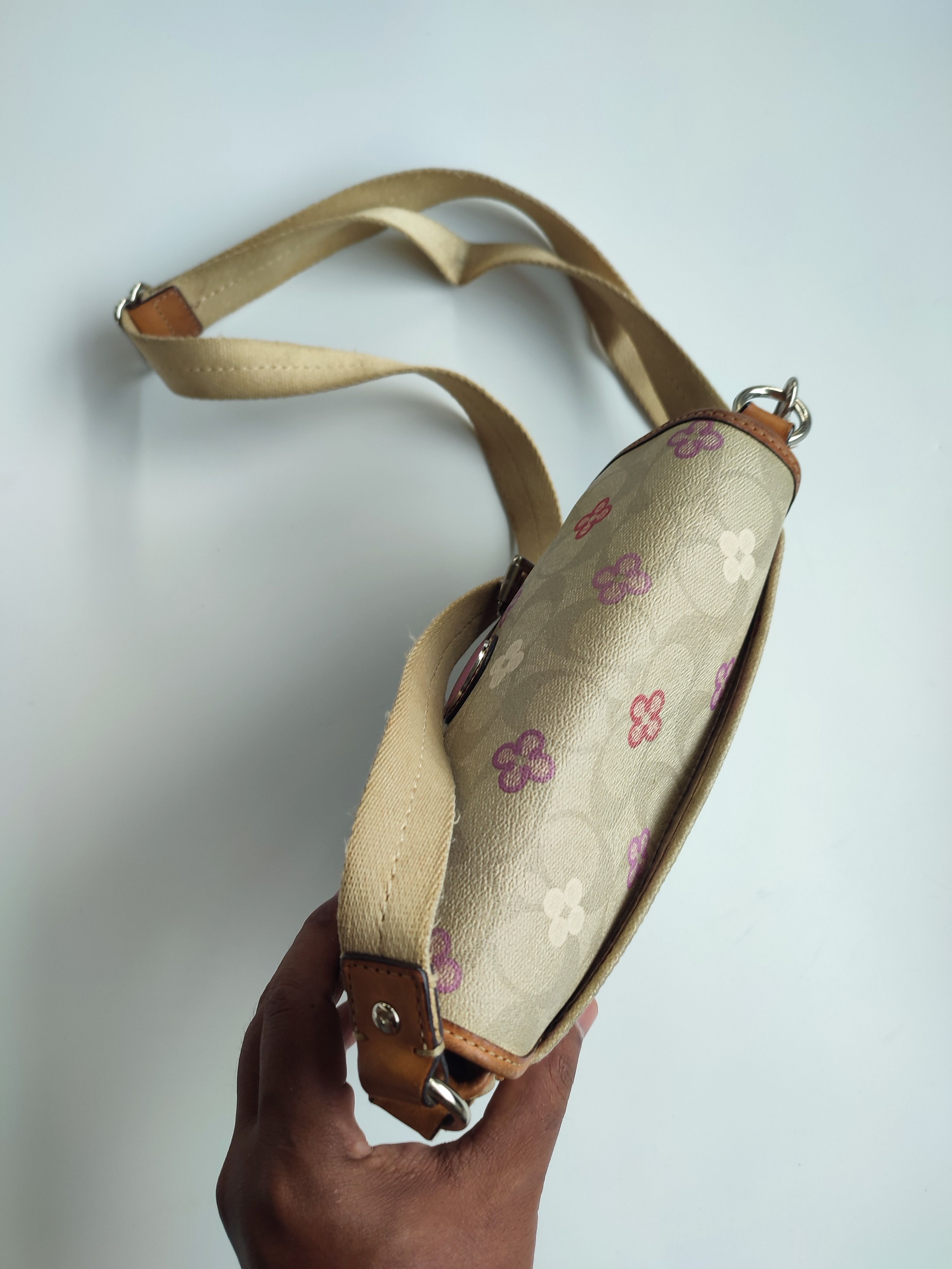 Coach × Vintage coach peyton signature clover field bag Size ONE SIZE - 4 Thumbnail