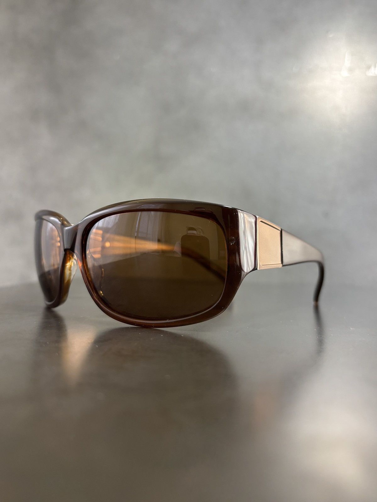 Safilo × Vintage 2000s Vintage Sunglasses Sparkle Unbranded Y2K Made in Italy Size ONE SIZE - 1 Thumbnail