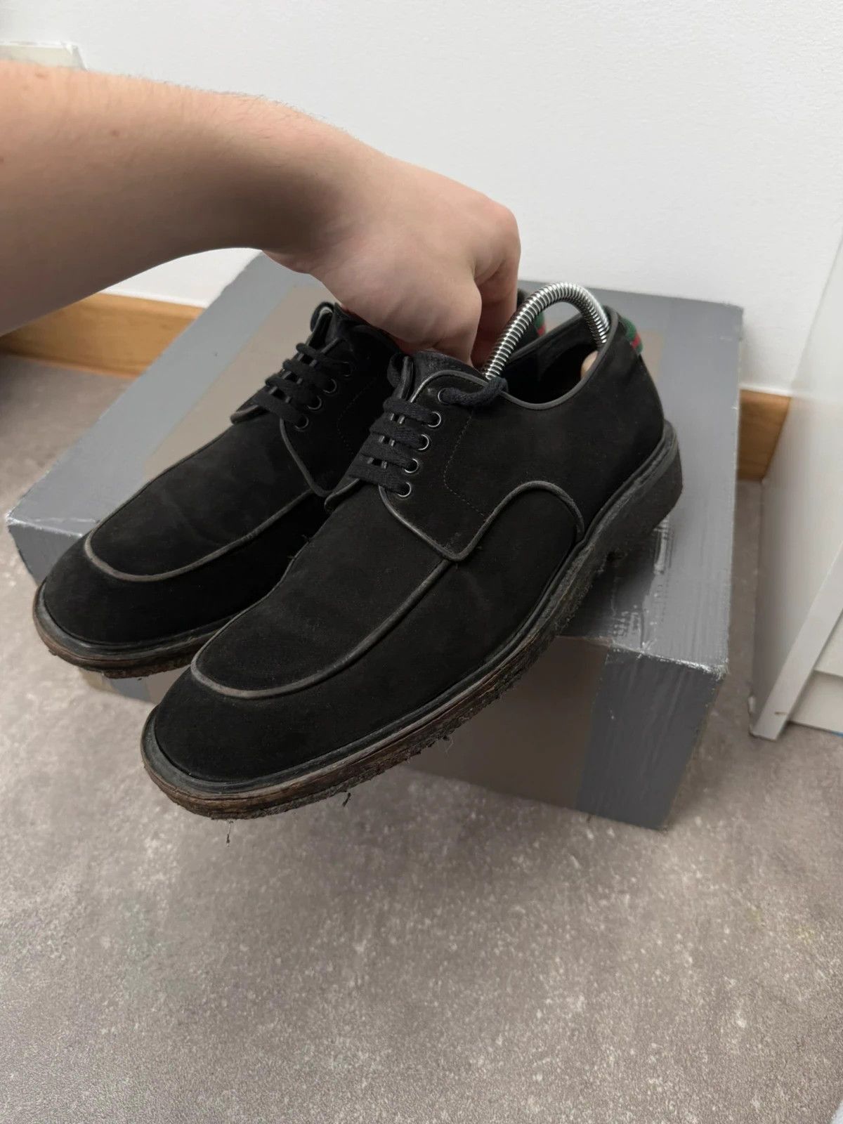 Gucci Gucci moccasins shoes vintage by Tom Ford archive 2000s Size US 8.5 / EU 41-42 - 8 Thumbnail