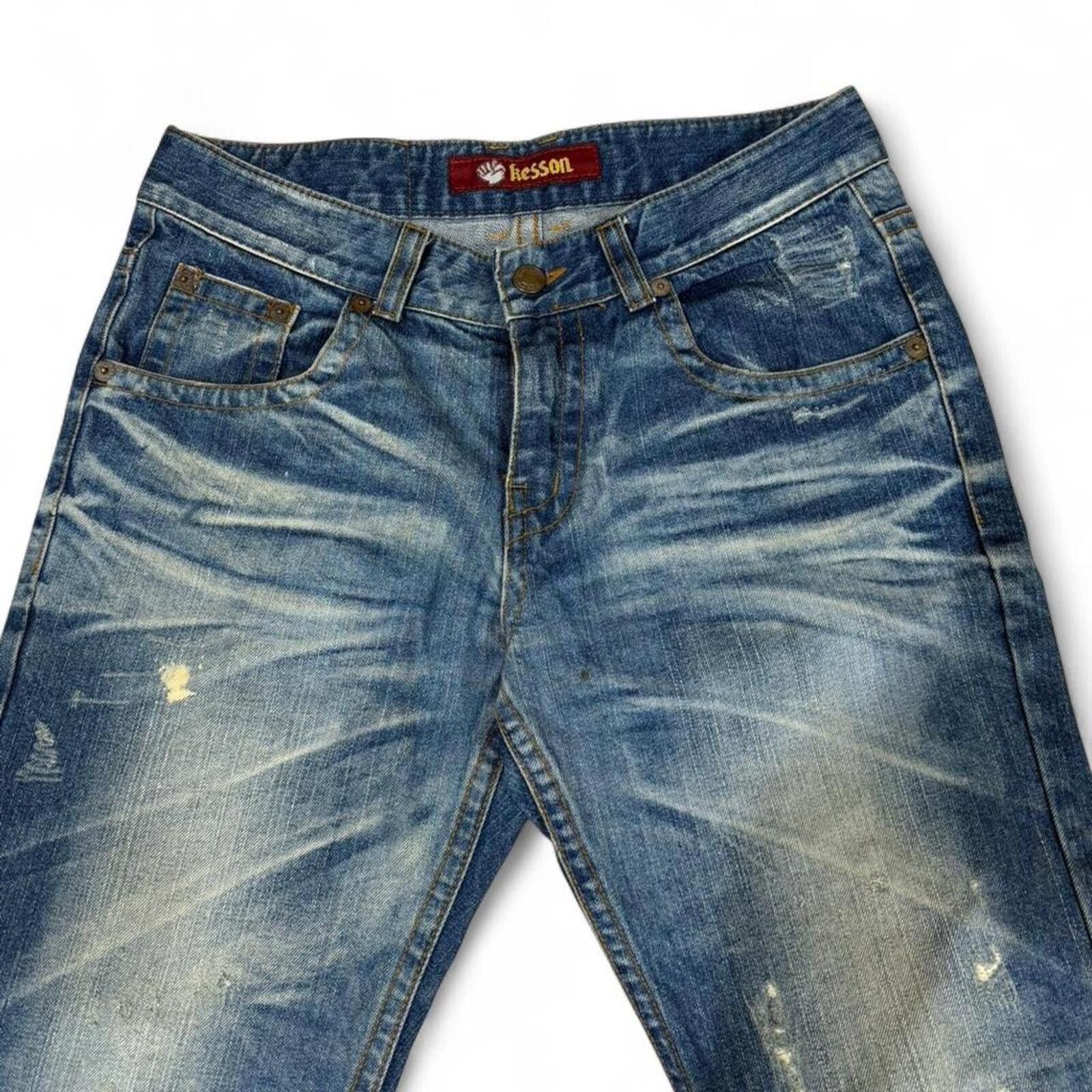True Religion Kesson rare Truedog denim jeans straight fit Size US 34 / EU 50 - 4 Thumbnail
