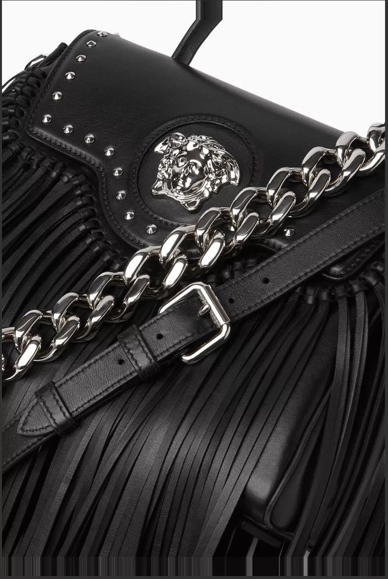 Versace Certificate Authenticity✅ New Versace Handbag with straps 🖤 Size ONE SIZE - 2 Thumbnail