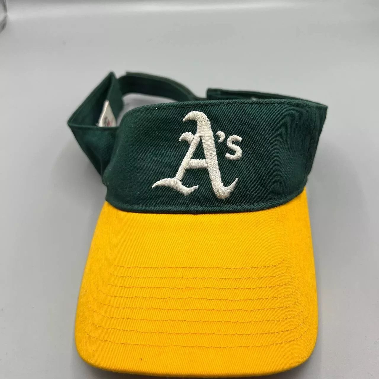 Other Oakland Athletics Visor Hat Men Outdoor Cap Strap Back Cap Size ONE SIZE - 1 Thumbnail