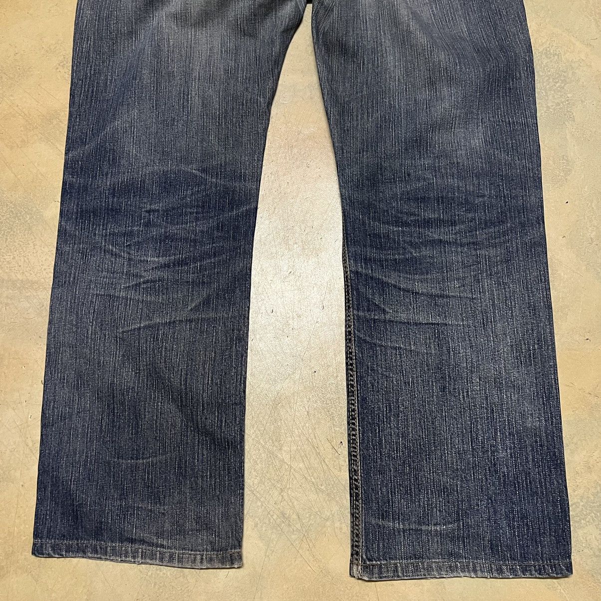 Edwin × Japanese Brand Edwin 503 Premium Made In Japan Distressed Denim Jeans Size US 33 - 18 Thumbnail