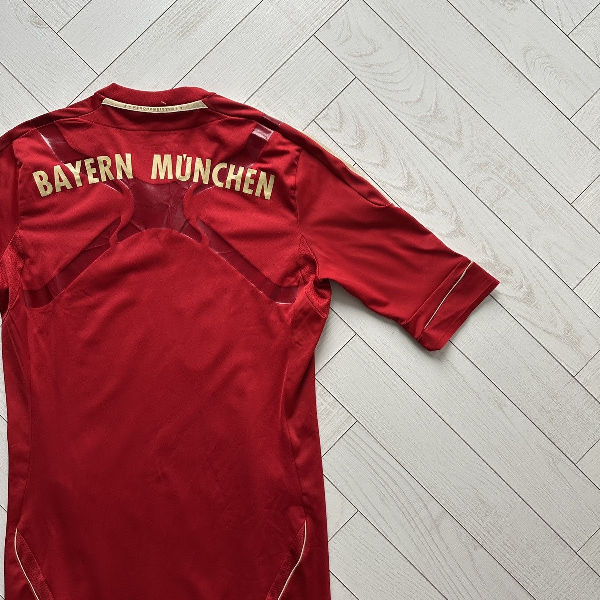Adidas Bayern Munchen 11/12 Player Issue Techfit jersey Adidas rare Size US L / EU 52-54 / 3 - 4 Thumbnail