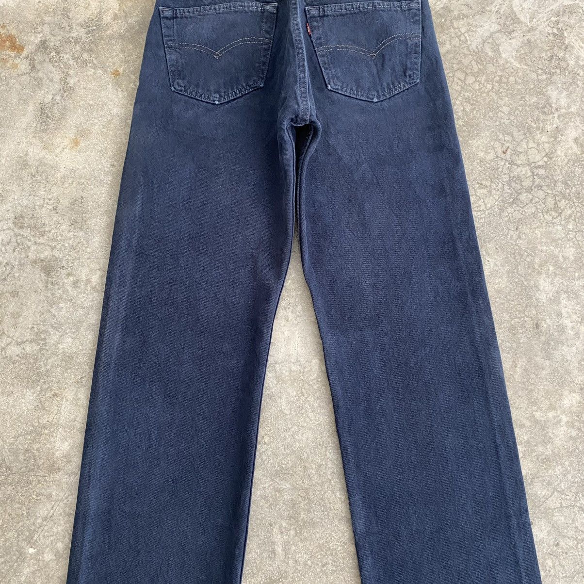 Levi's Vintage 1993 Levis 501 Over Dyed Faded Black Denim Jeans Size US 30 / EU 46 - 16 Thumbnail