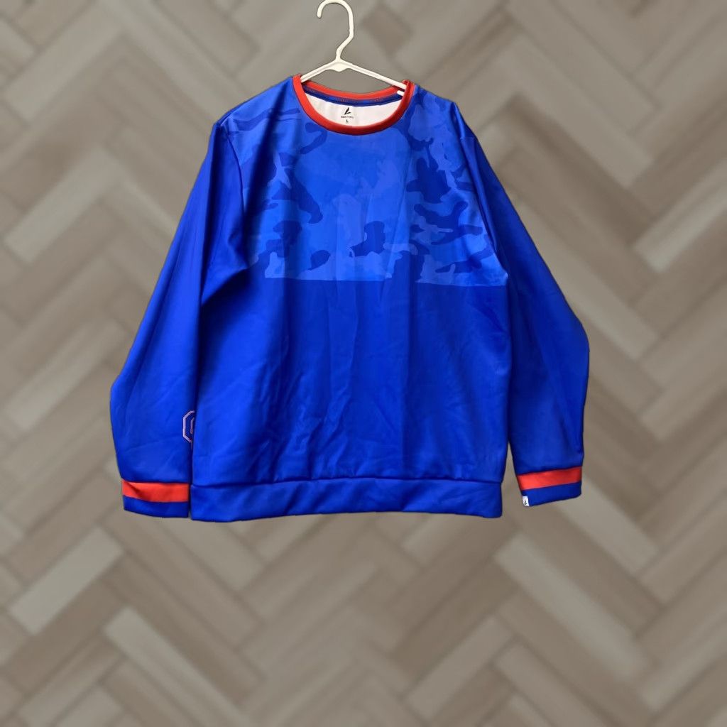 CB Sports BSN SPORTS Sweatshirt Adult Large Blue Cherry Creek Bruins Long Sleeve Pullover Mens Size US L / EU 52-54 / 3 - 1 Thumbnail
