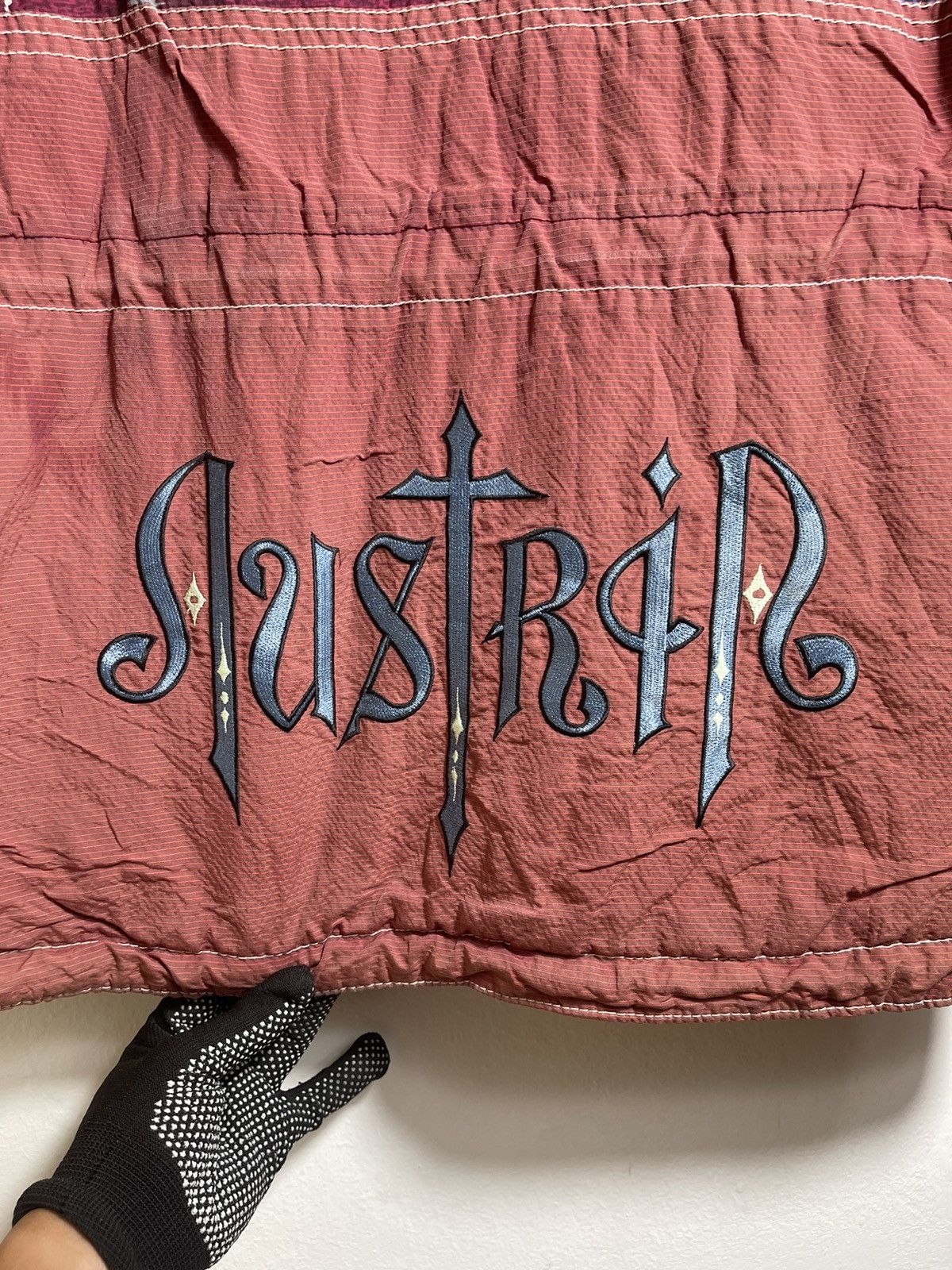 Art Comes First Vintage Asics Austria ski team art design hoodie jacket Size US XL / EU 56 / 4 - 11 Thumbnail