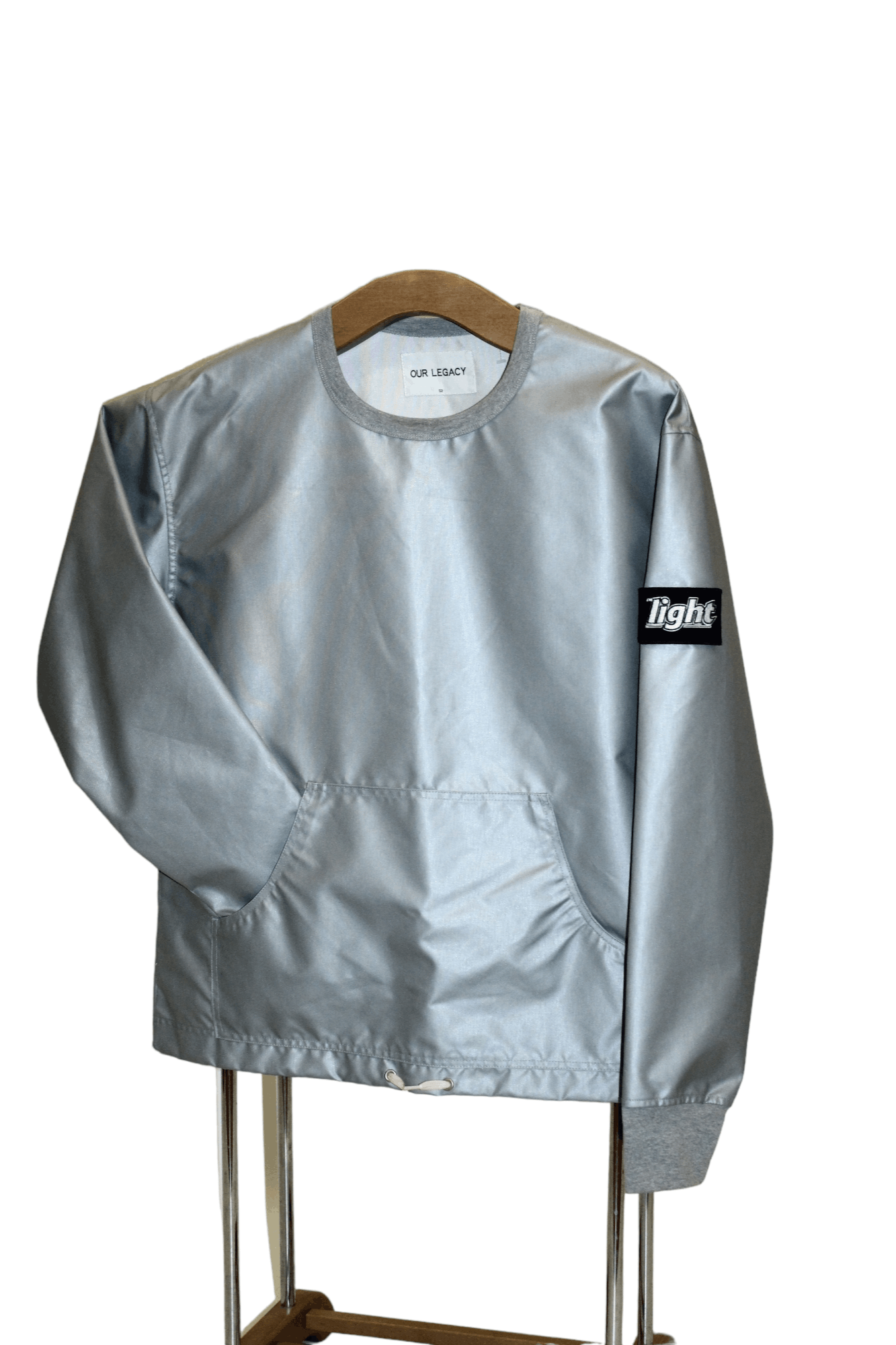 Our Legacy GRAIL💥Our Legacy AW14 Silver Reflective Pullover Jacket Size US XL / EU 56 / 4 - 16 Thumbnail