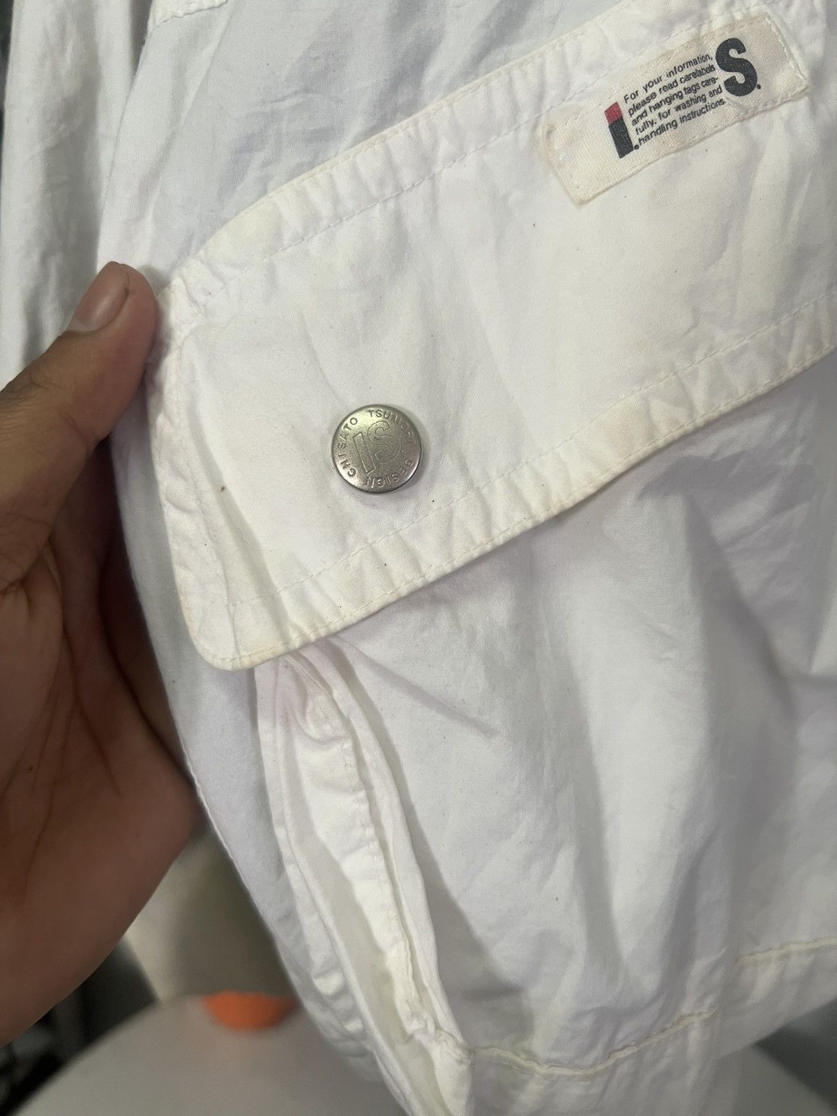 Issey Miyake × Tsumori Chisato Vintage 80s Issey Miyake Tsumori Chisato Reversible Jacket Size US M / EU 48-50 / 2 - 24 Thumbnail