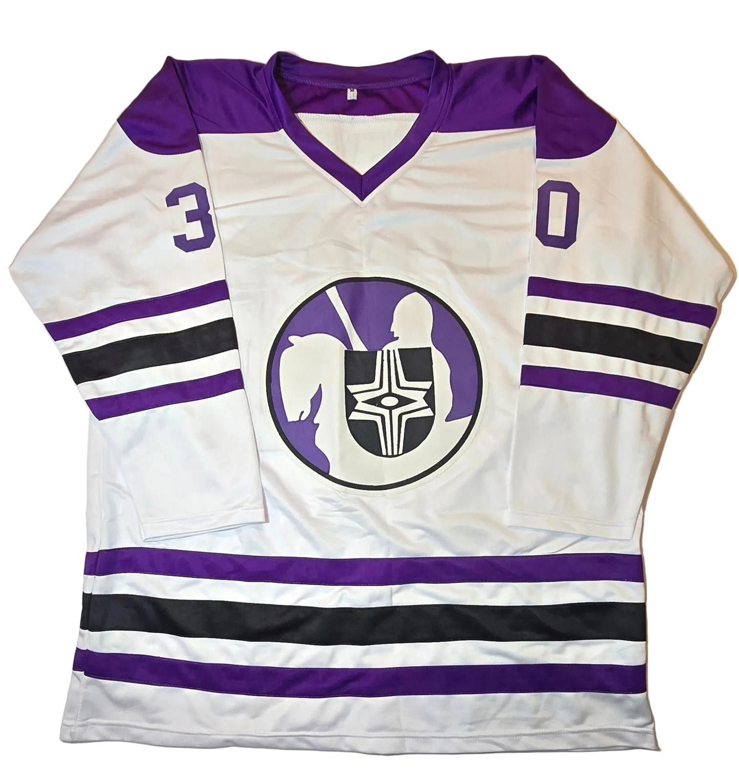 Other Gerry Cheevers Cleveland Crusaders Signed Hockey Jersey coa Size ONE SIZE - 3 Thumbnail