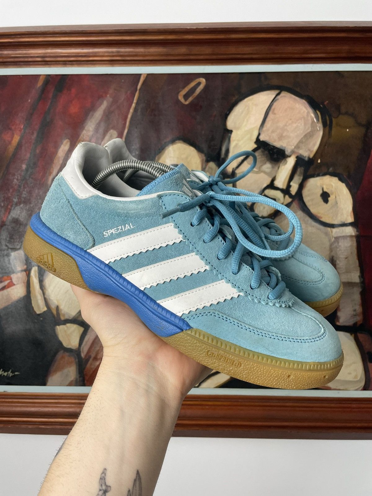 Adidas Adidas Special Low Hype Sneakers Light Blue 2014 Casual Rare Size US 7 / EU 40 - 1 Thumbnail