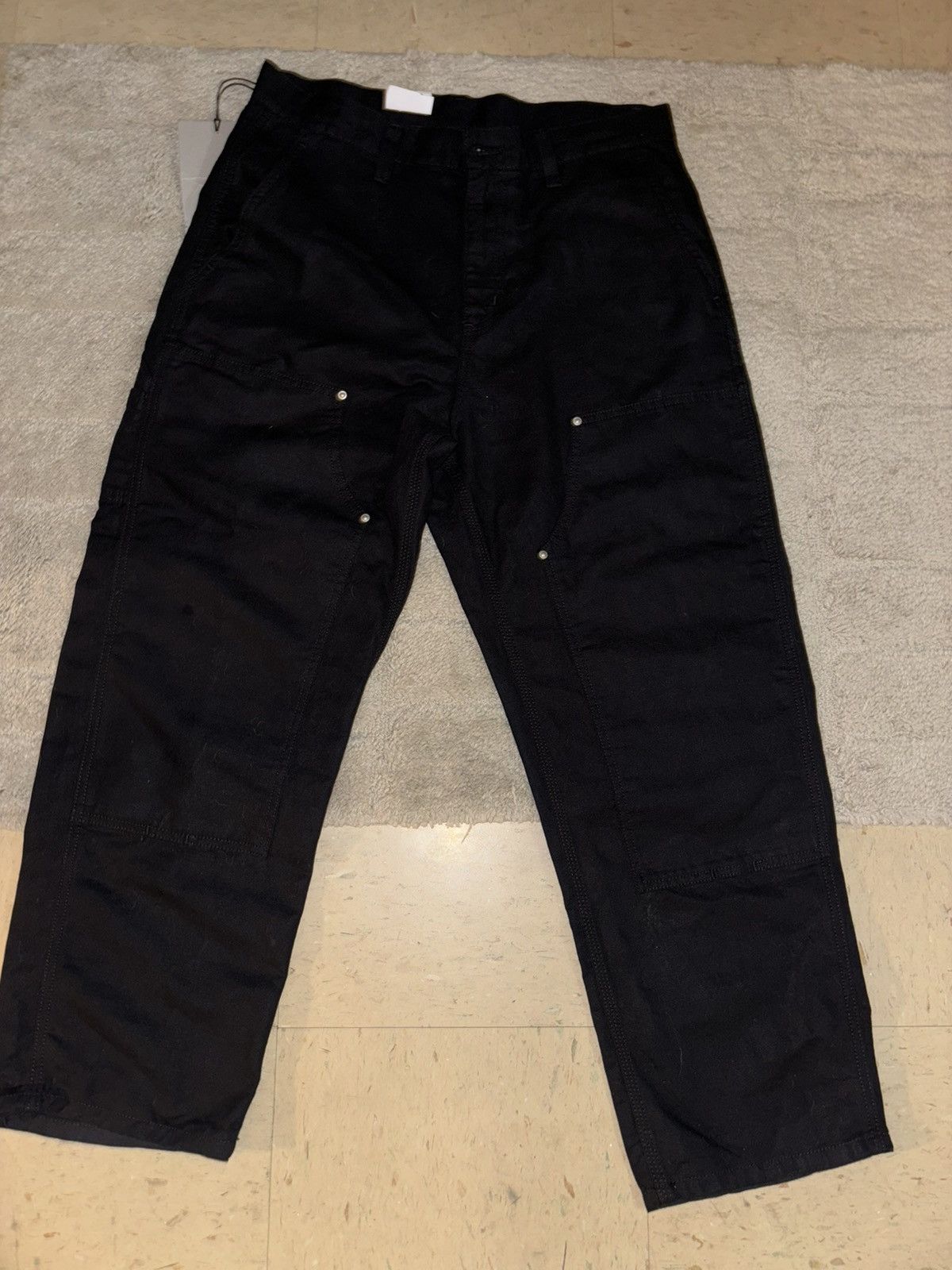 Carhartt Wip Carhartt Wip Walter Double Knee Linen Pants Size S 30 Men Size US 30 / EU 46 - 2 Thumbnail