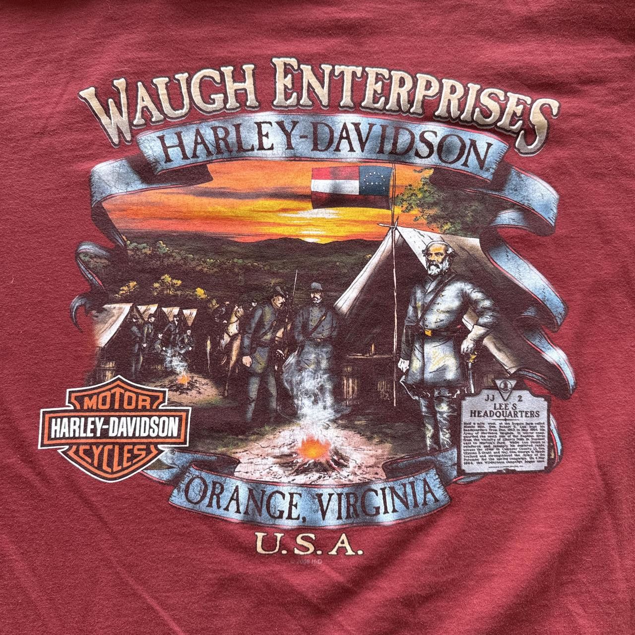 Harley Davidson Vintage Y2K Harley Davidson flame long sleeve Size US XL / EU 56 / 4 - 5 Thumbnail