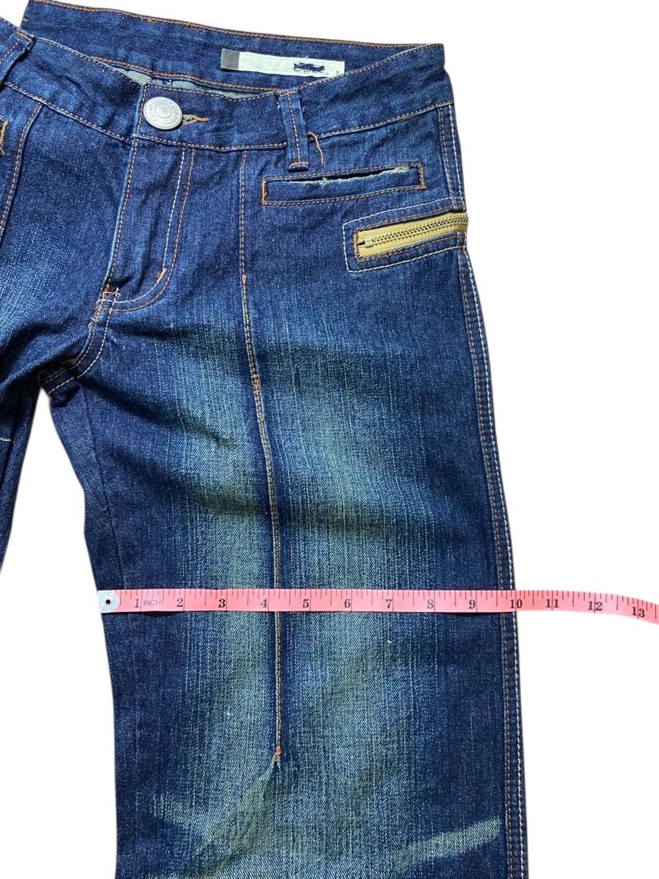 Beauty Beast 2000s Gozo Japanese Lgb Style Multizipper Faded Baggy Jeans Size US 29 - 12 Thumbnail