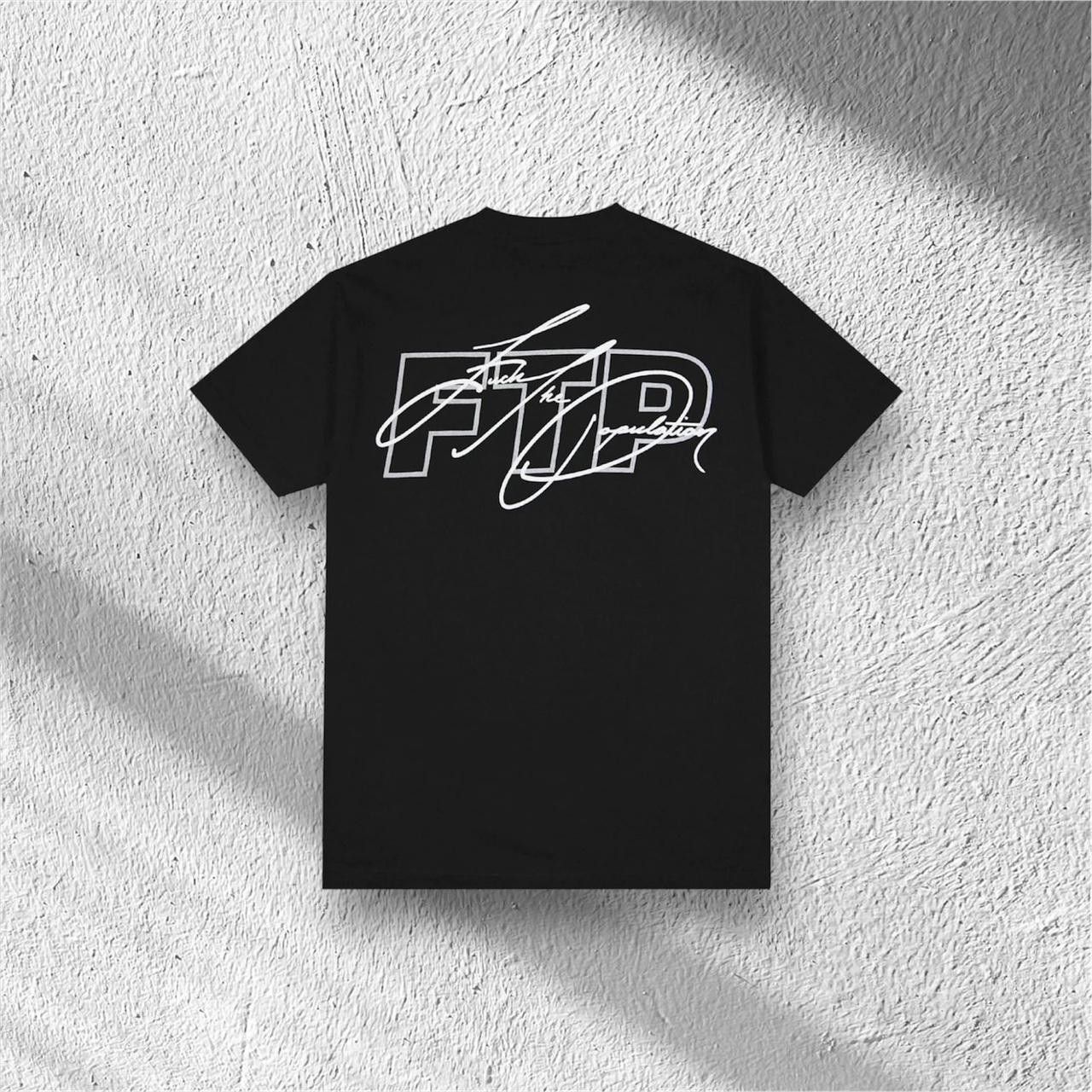 Fuck The Population Ftp Signature Logo Tee Size US XL / EU 56 / 4 - 2 Thumbnail
