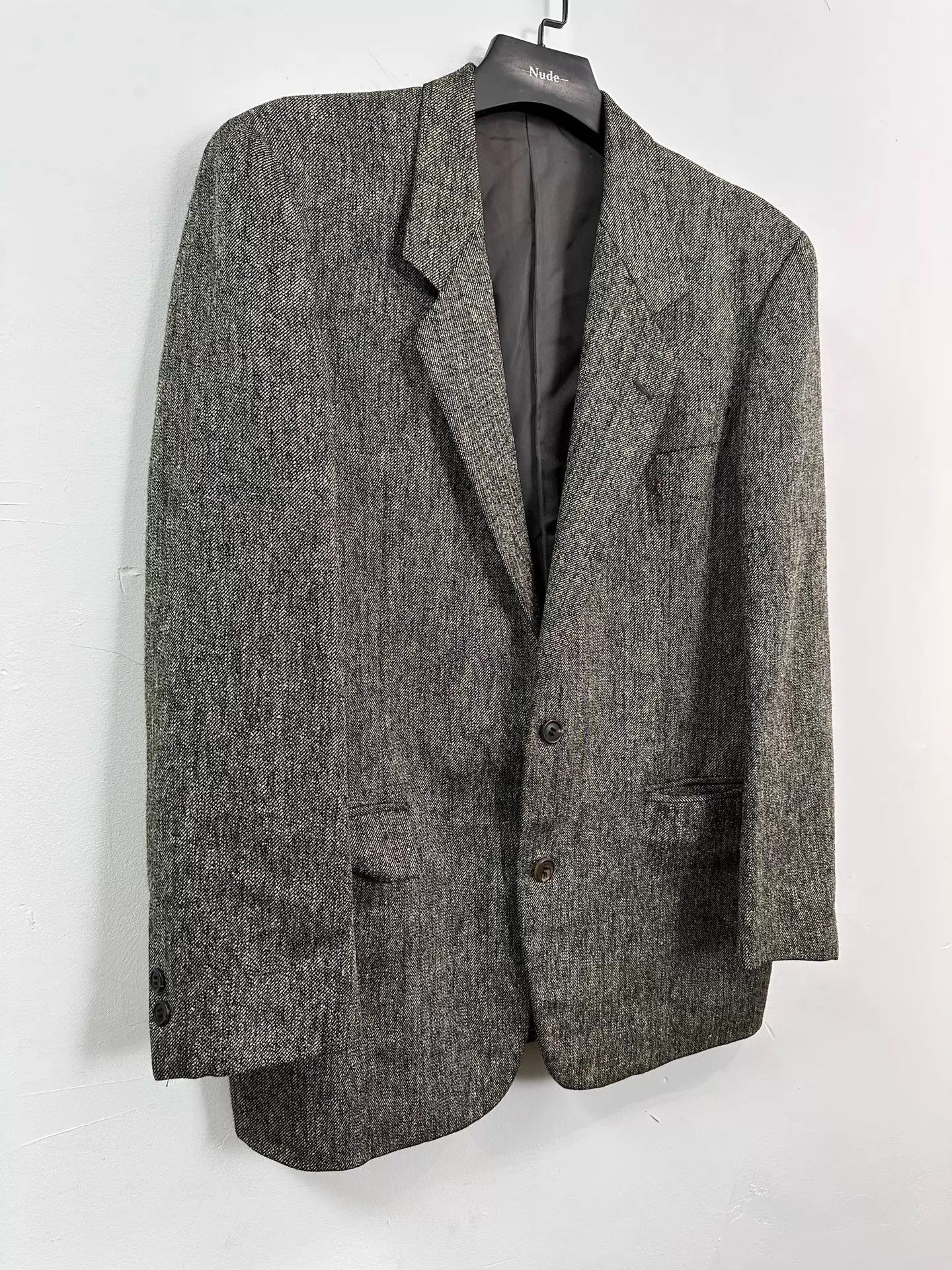 Issey Miyake Issey Miyake Burnt Frosted Wool Silk Blend Blazer Size US M / EU 48-50 / 2 - 3 Thumbnail