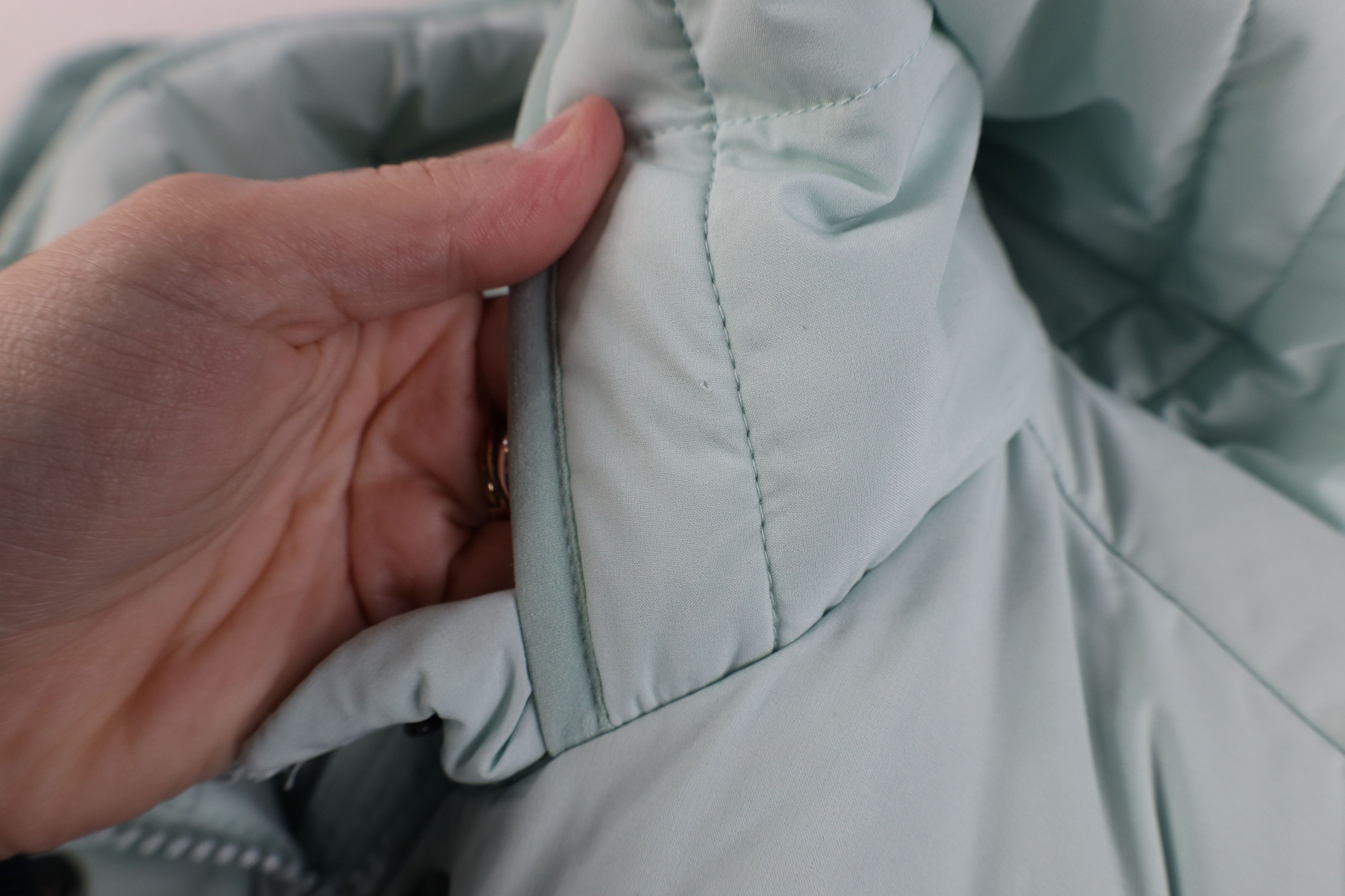 Lands' End Y2K Lands End Duck Down Hooded Full Zip Puffer Jacket Blue Size M / US 6-8 / IT 42-44 - 9 Thumbnail