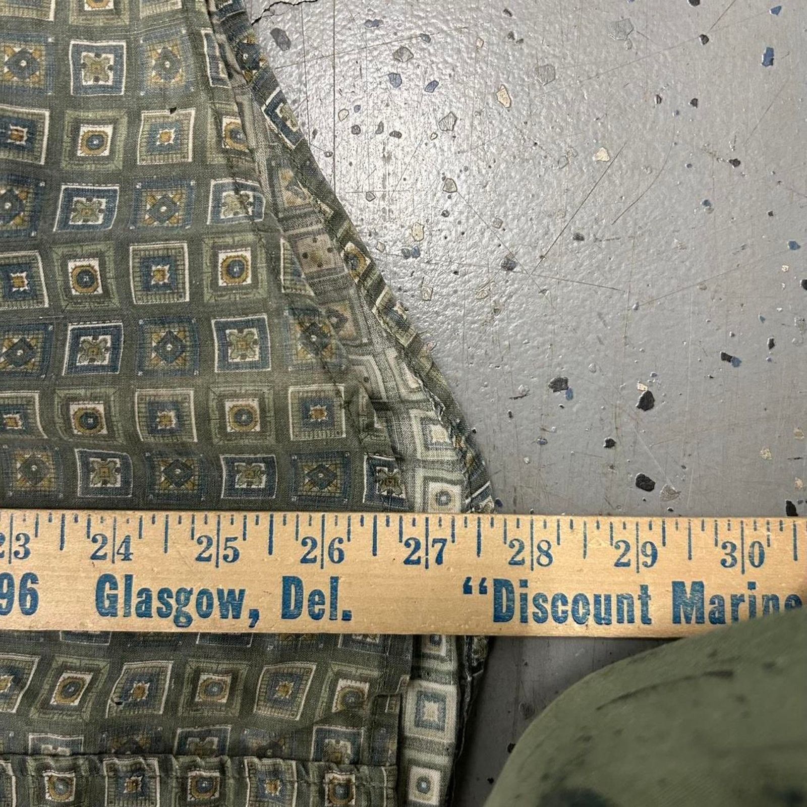 Other 50s/60s Green and cream pennys vintage button-up shirt Size US S / EU 44-46 / 1 - 7 Thumbnail