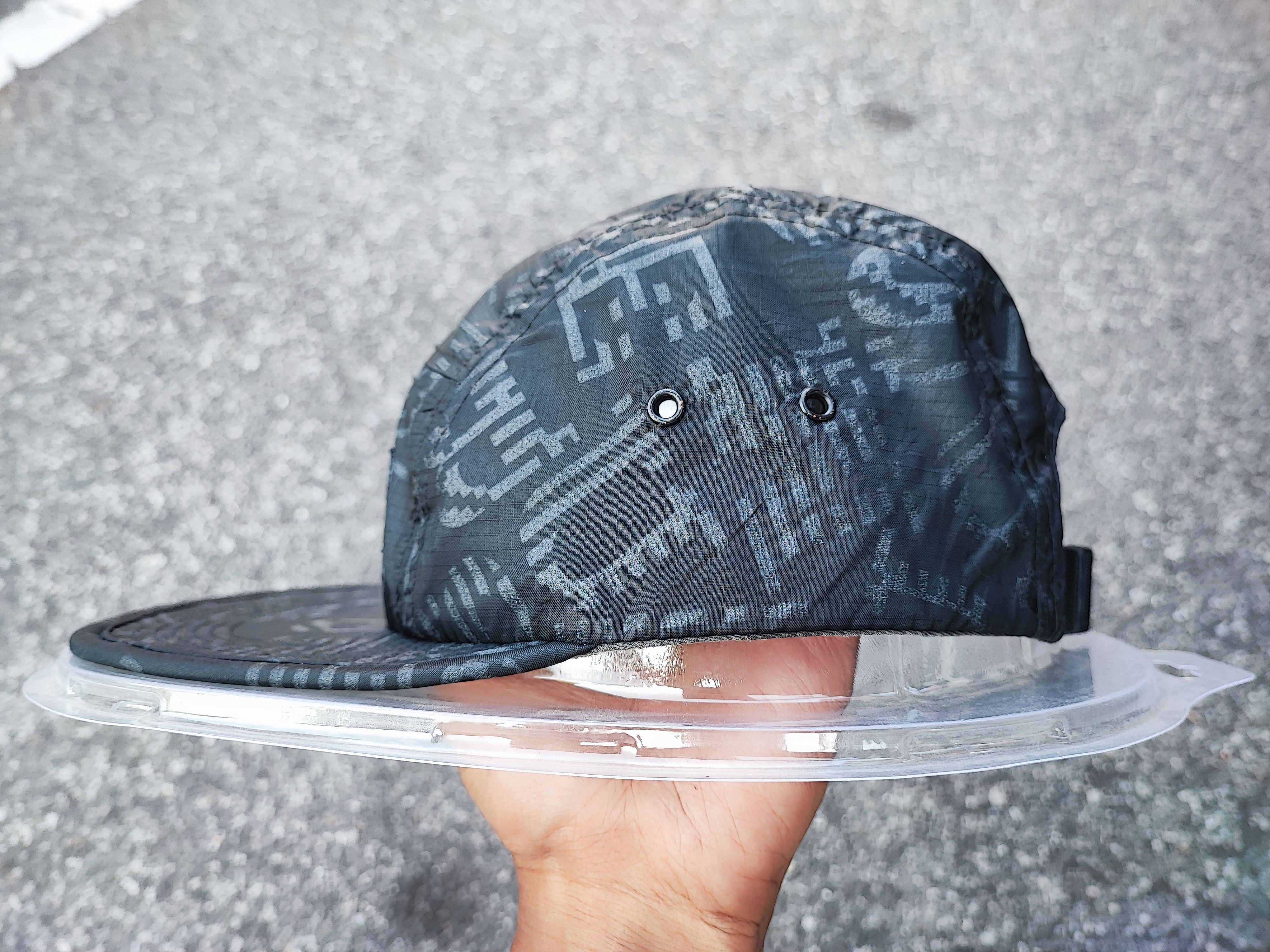 Supreme SS15 Supreme Box Logo Camp Cap Reflective Black Vintage Size ONE SIZE - 5 Thumbnail