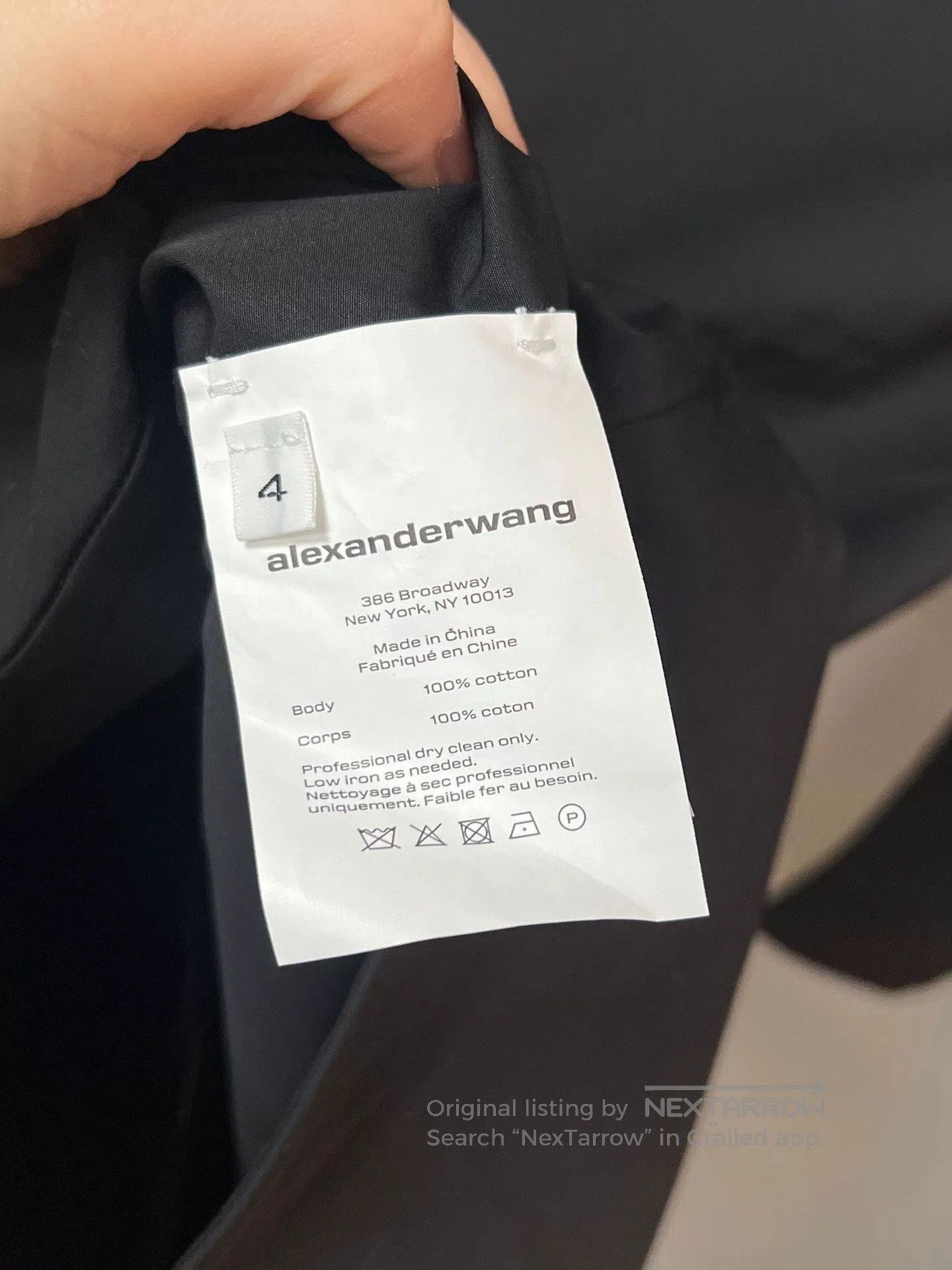 Alexander Wang Alexander Wang Waist-Cinched Shirt. Size XL / US 12-14 / IT 48-50 - 4 Thumbnail