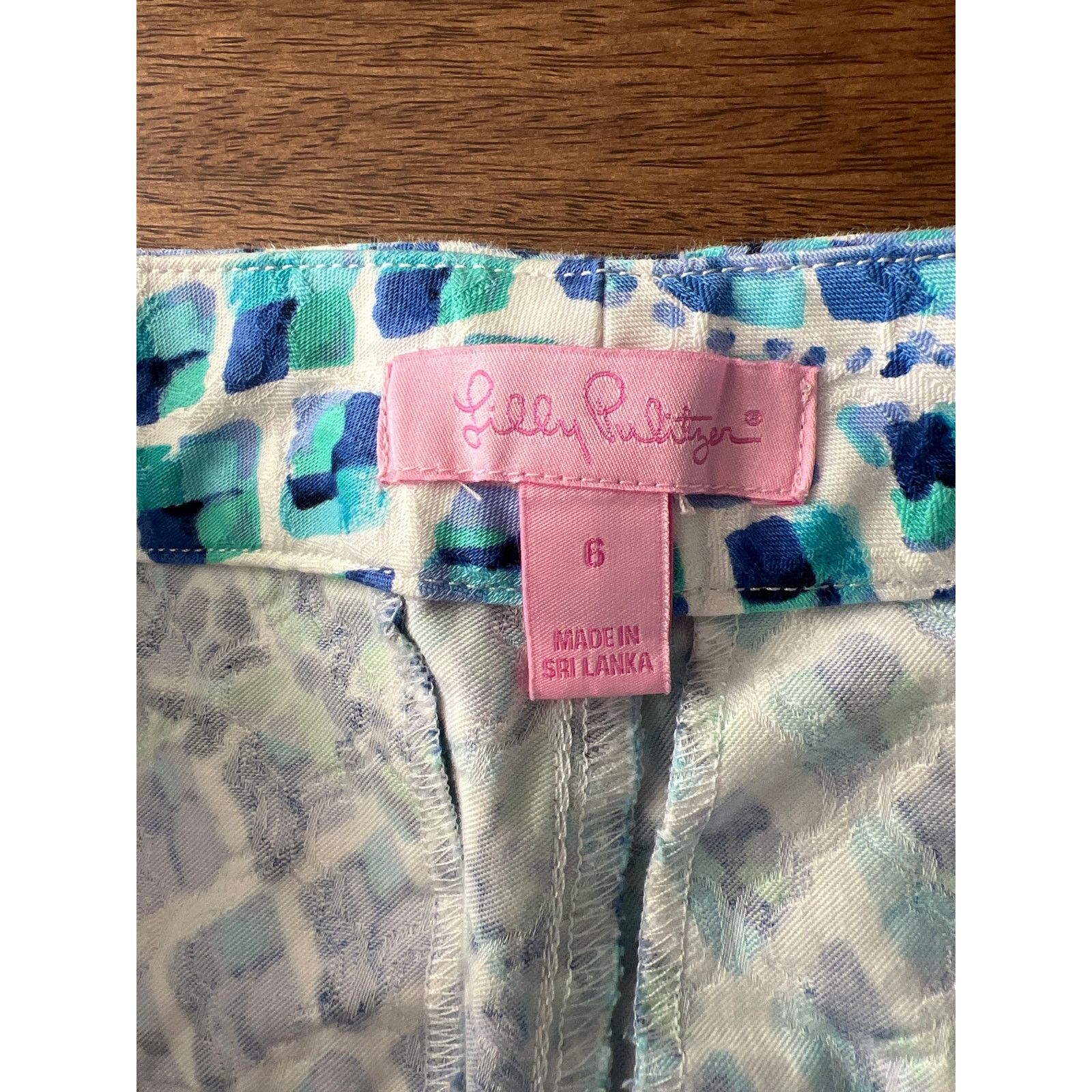 Lilly Pulitzer Lilly Pulitzer Kelly Skinny Ankle Pineapple Pants Size 6 Size 28" / US 6 / IT 42 - 7 Thumbnail