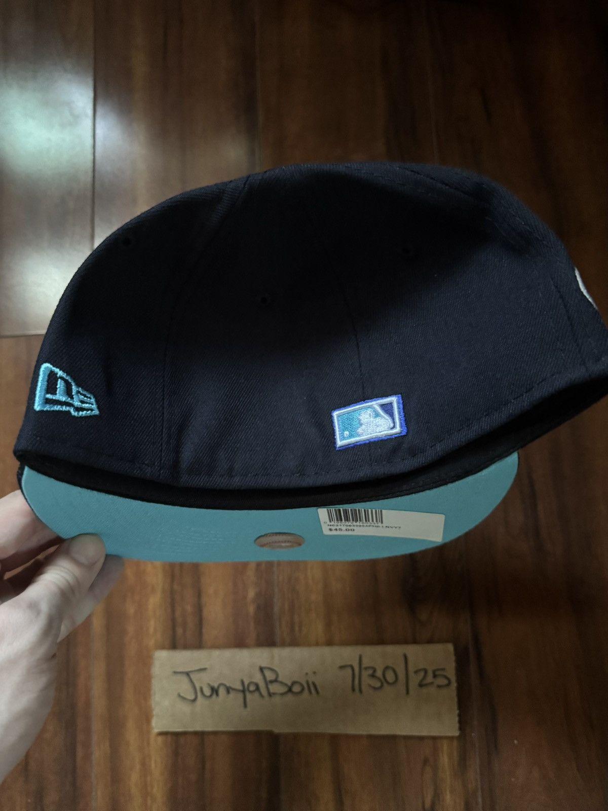 Hat Club Size 7 Phillies Inaugural Patch Fitted Hat Blue UV Size ONE SIZE - 4 Thumbnail