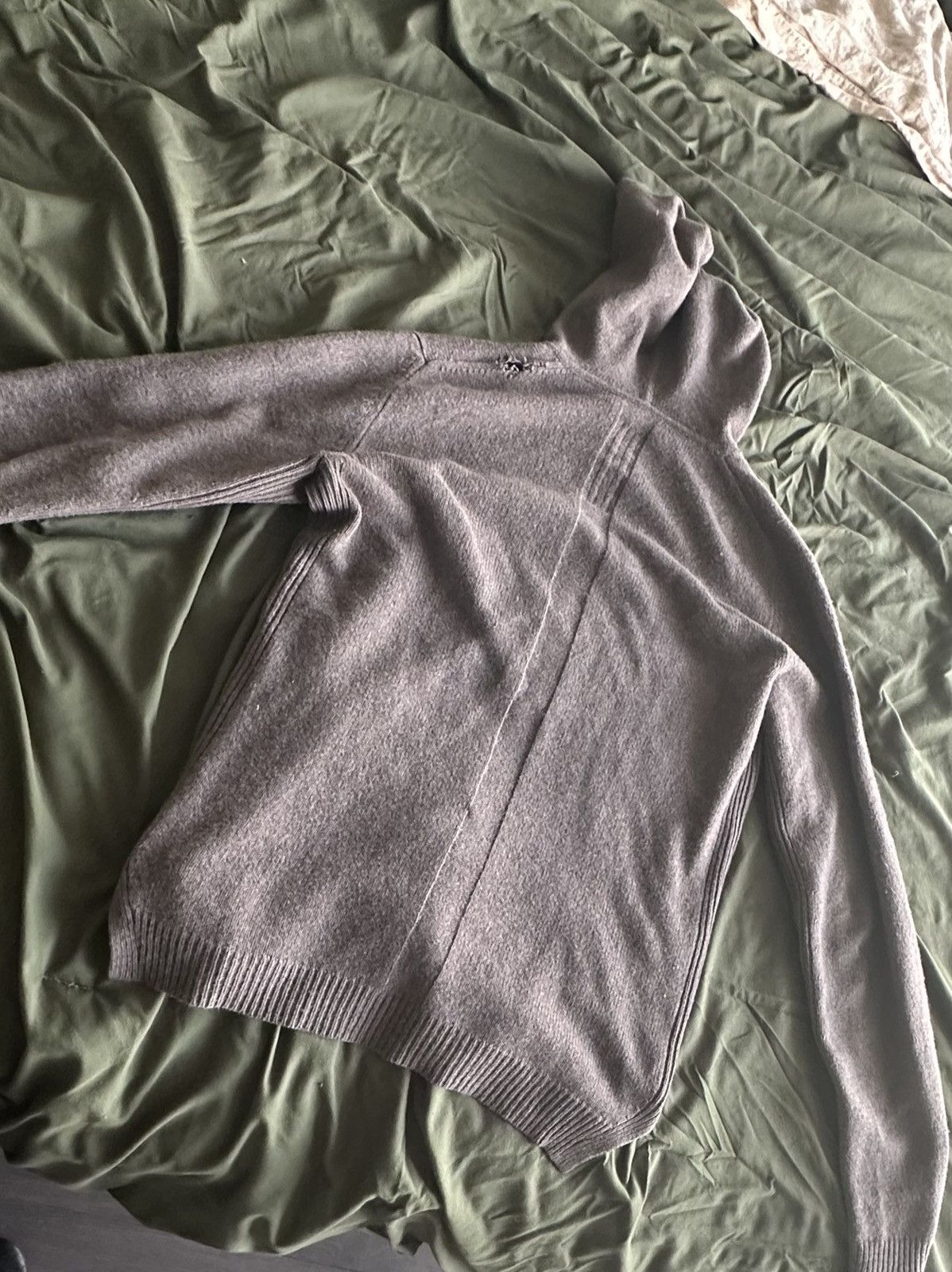 Rick Owens Rick Owns Rust Cashmere Vented Hoodie Size US M / EU 48-50 / 2 - 3 Thumbnail