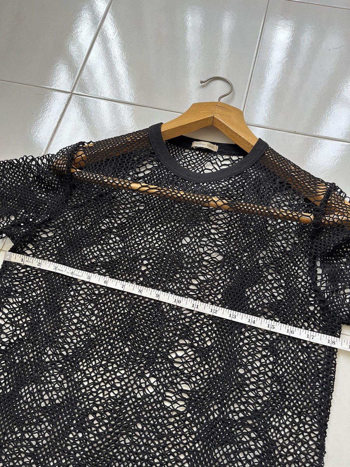 Yoshiyuki Konishi Rare 💥 Yoshiyuki Konishi Mesh Size S / US 4 / IT 40 - 13 Thumbnail