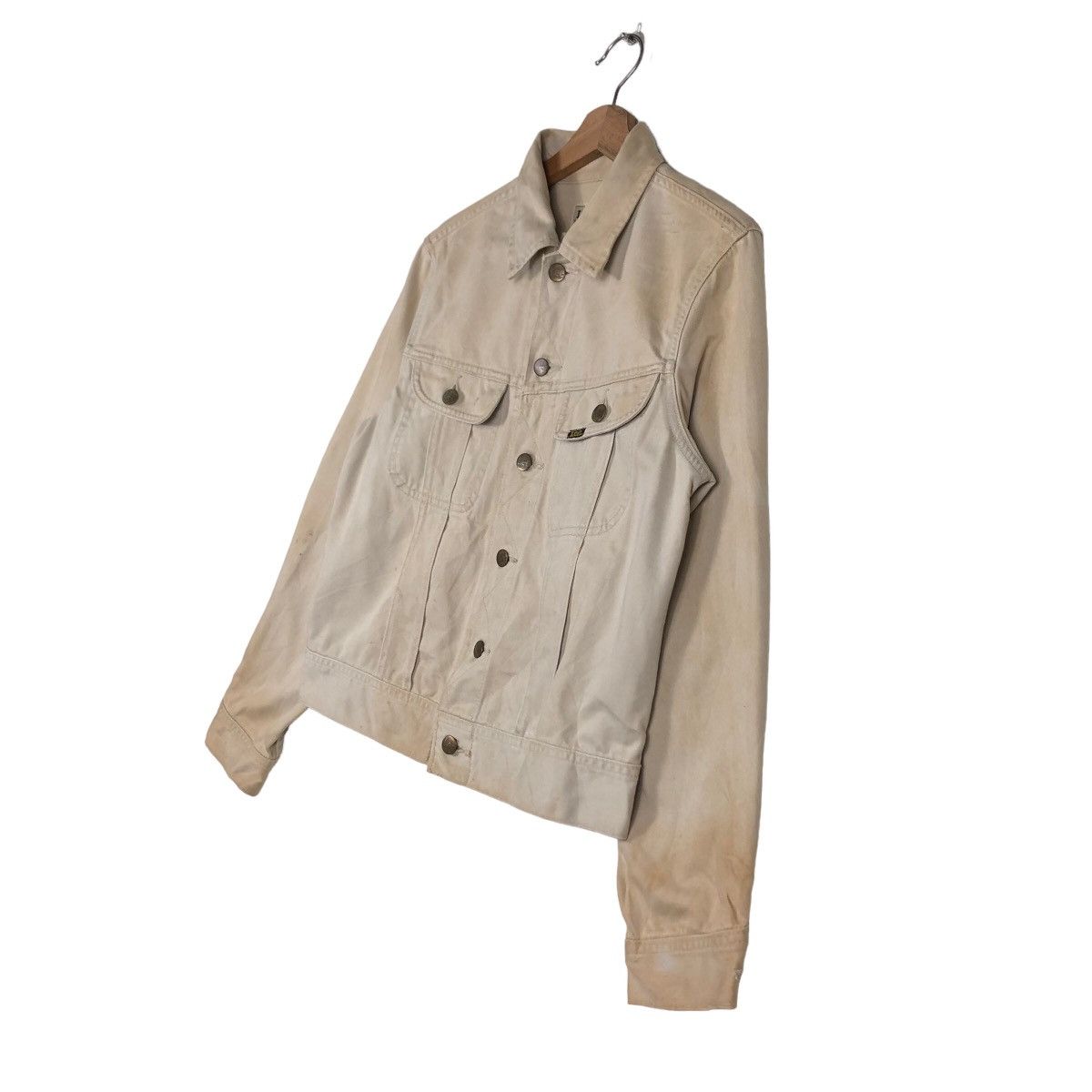Japanese Brand 🔥Vintage Cropped Biker Trucker Jacket Lee Western Usa Size US M / EU 48-50 / 2 - 2 Thumbnail