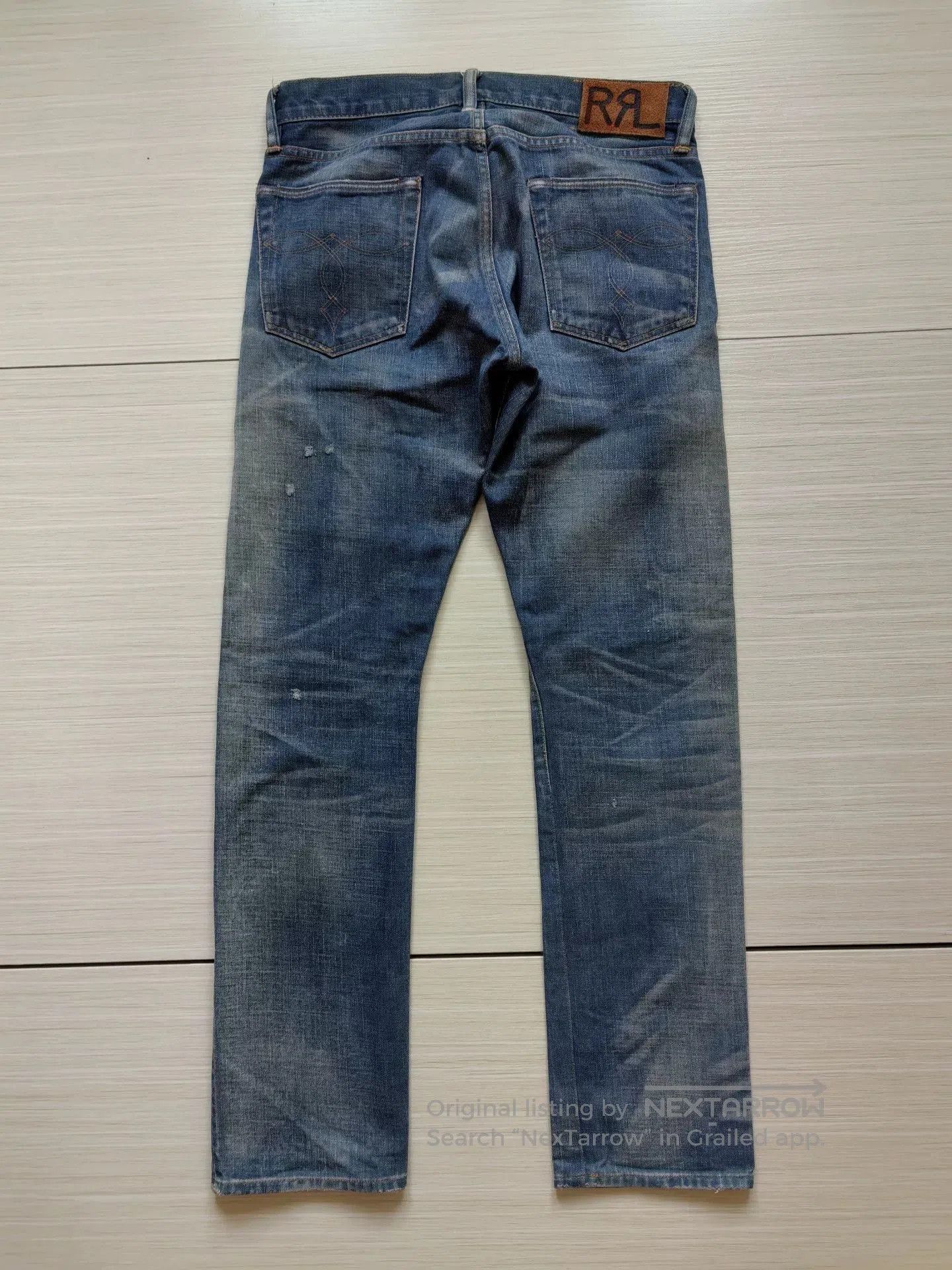 RRL Ralph Lauren RRL Slim Bootcut Denim Pants. Size US 30 / EU 46 - 5 Thumbnail