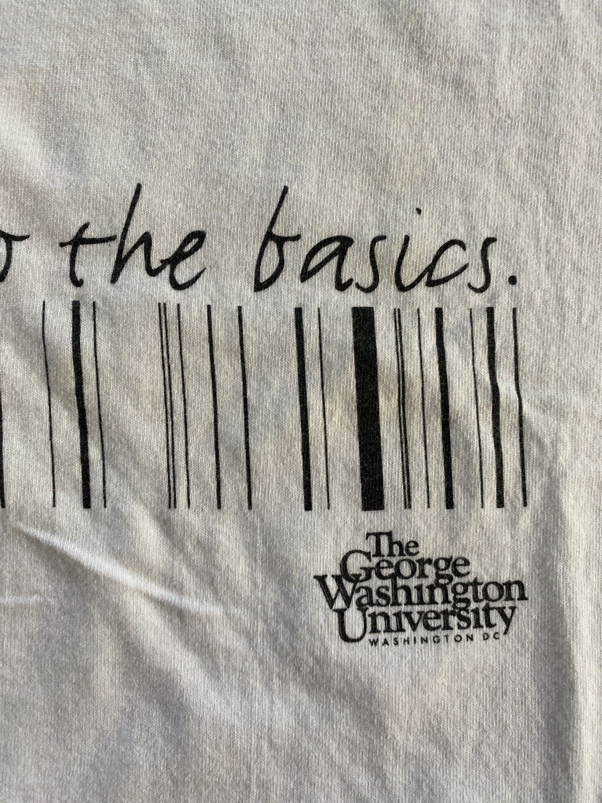 Delta Vintage 1995 GW University Senior Week Single Stitch Tee 90s Size US XL / EU 56 / 4 - 11 Thumbnail
