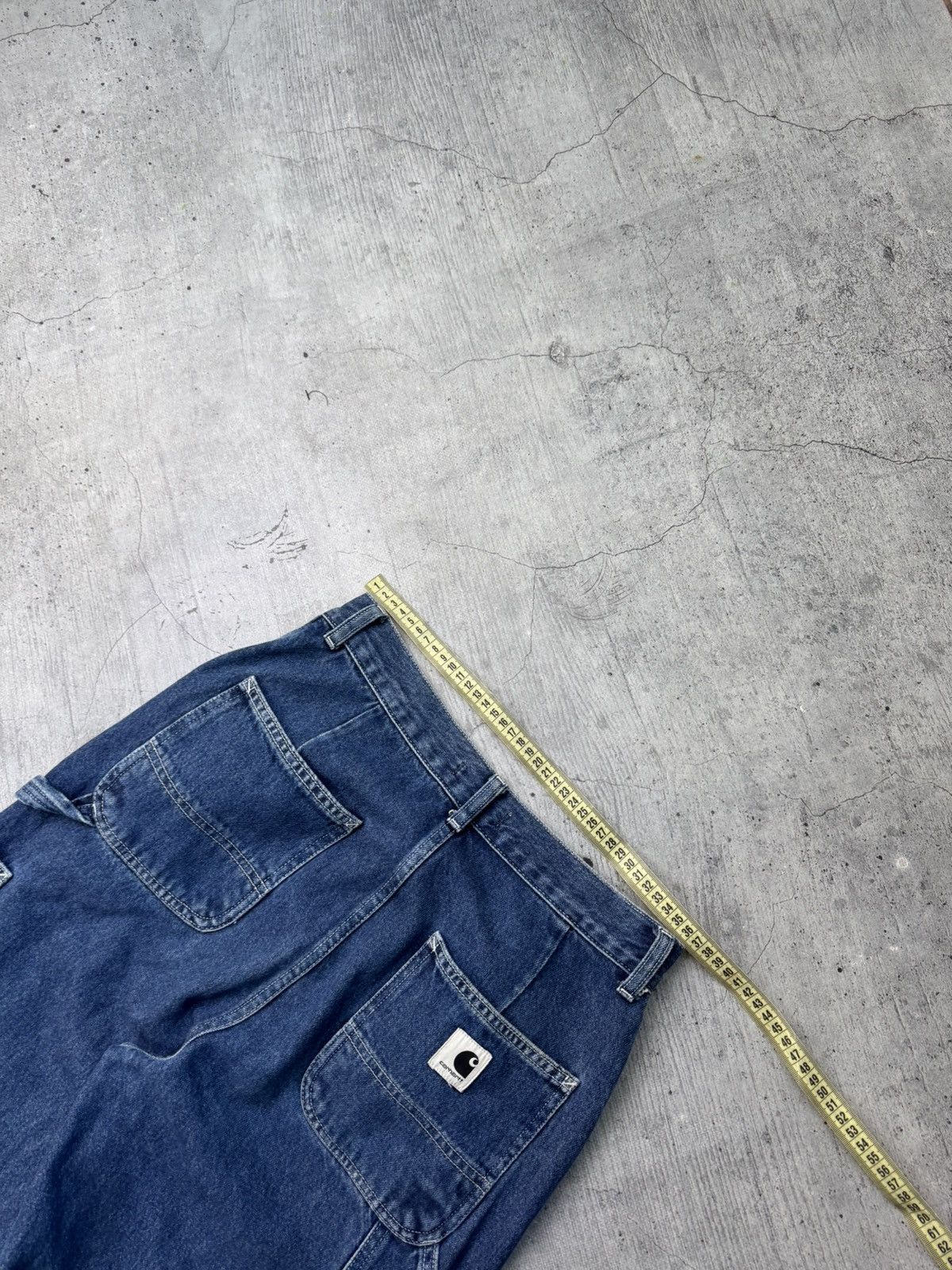 Carhartt Vintage Carhartt WIP Baggy Carpenter Denim Pants Jeans Size US 27 - 3 Thumbnail