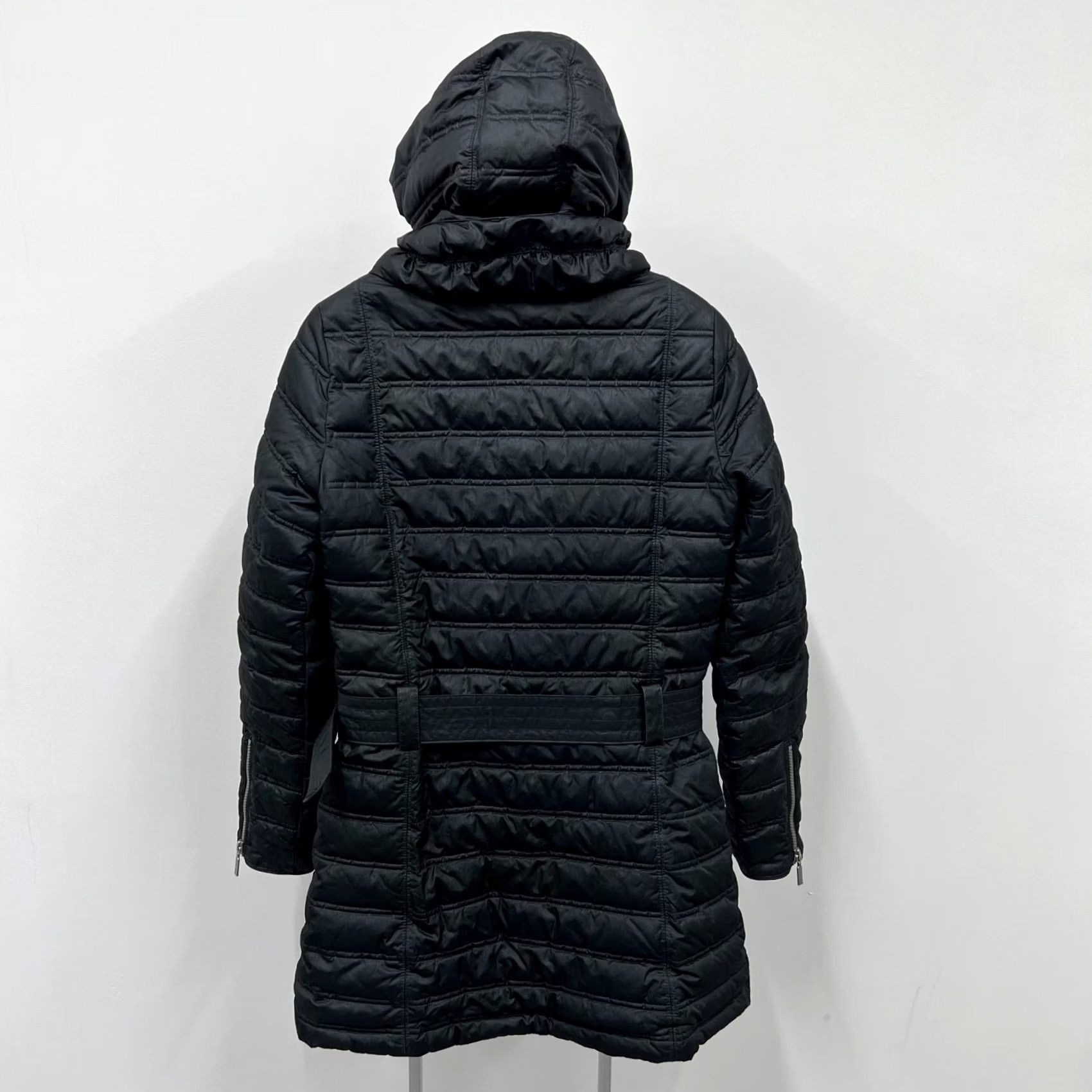Barbour Barbour Barbour International Reflector Baffle Fibre Down Quilt Coat Jacket Sz UK10 USA6 Women M Black Quilted Down Coat Size M / US 6-8 / IT 42-44 - 6 Thumbnail