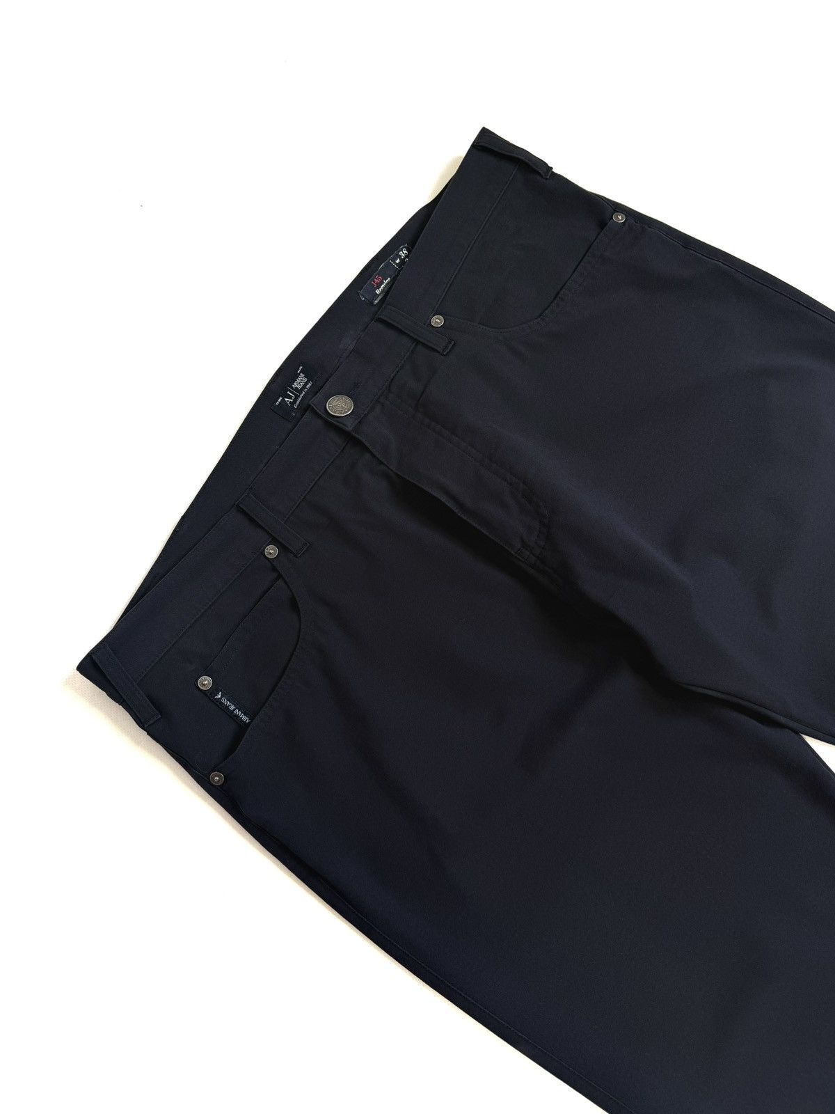 Emporio Armani Vintage Armani Viscose Straight Fit Trousers Pants Size US 38 / EU 54 - 8 Thumbnail