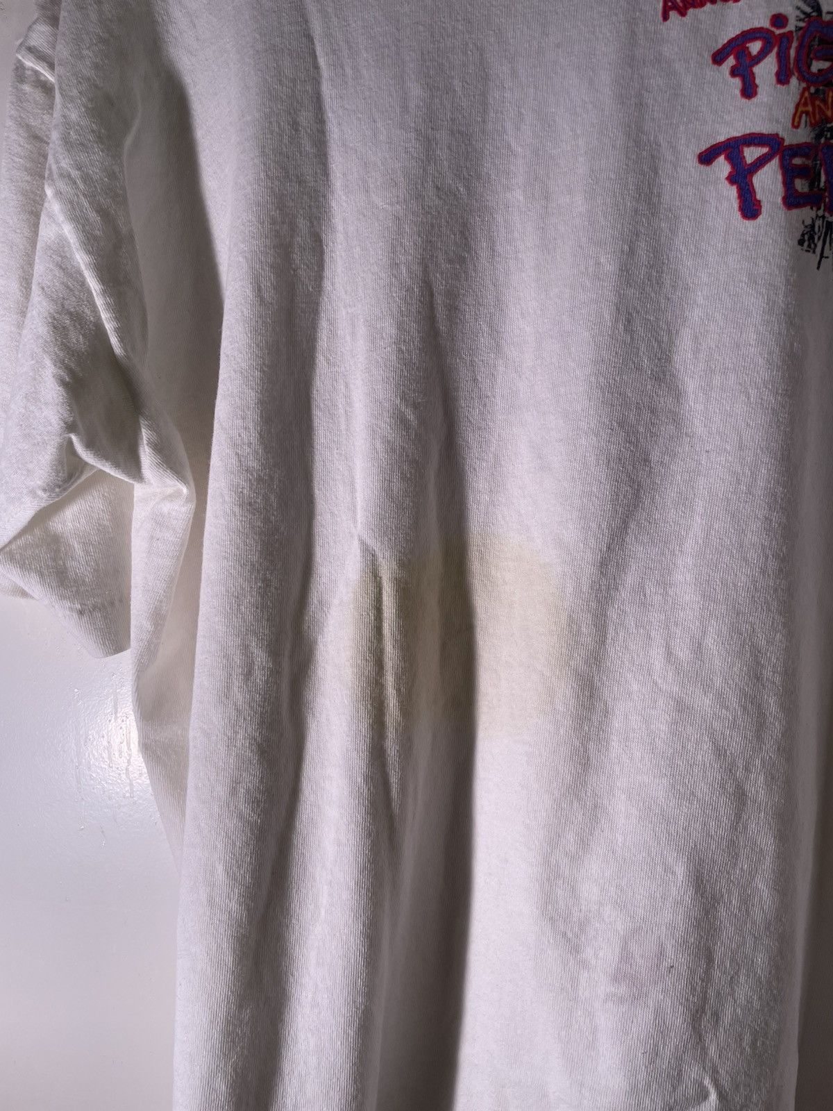 Vintage 80’s 90’s VTG Vintage Pig Out & Pedal Bicycle Bike T Shirt Size US L / EU 52-54 / 3 - 6 Thumbnail