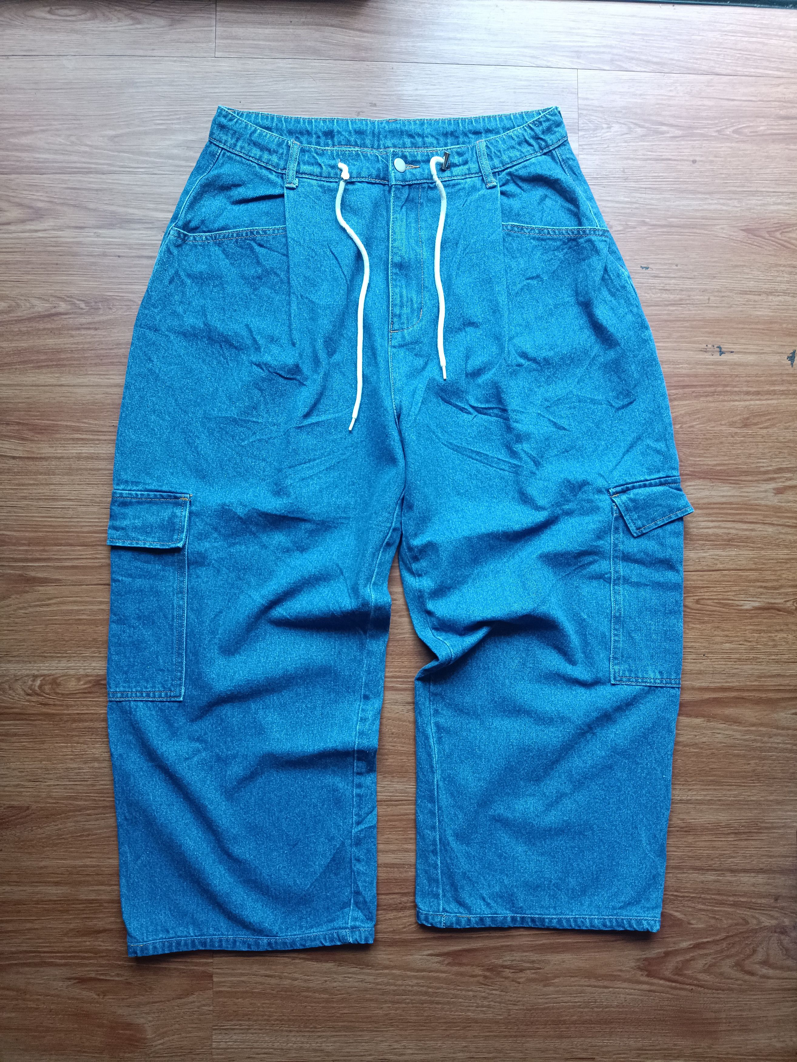JNCO × Japanese Brand Baggy cargo denim Size US 34 / EU 50 - 2 Thumbnail