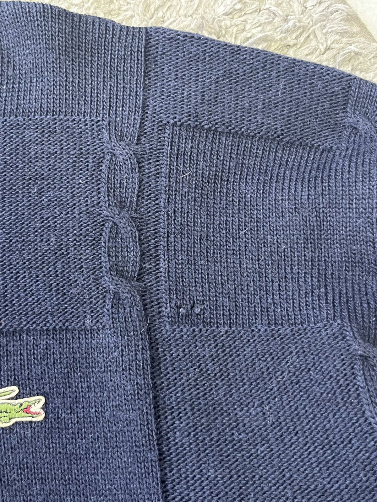 Lacoste Vintage Luxury Knitwear Lacoste MADE IN FRANCE 🇫🇷 Size US XL / EU 56 / 4 - 5 Thumbnail