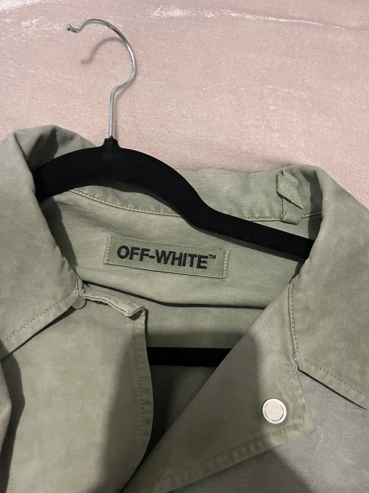 Off-White Authentic Off-White™ military-inspired field jacket Size US L / EU 52-54 / 3 - 3 Thumbnail