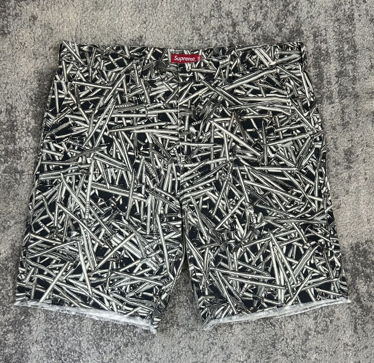 Supreme SS20 Supreme Nails Work Short | Grailed