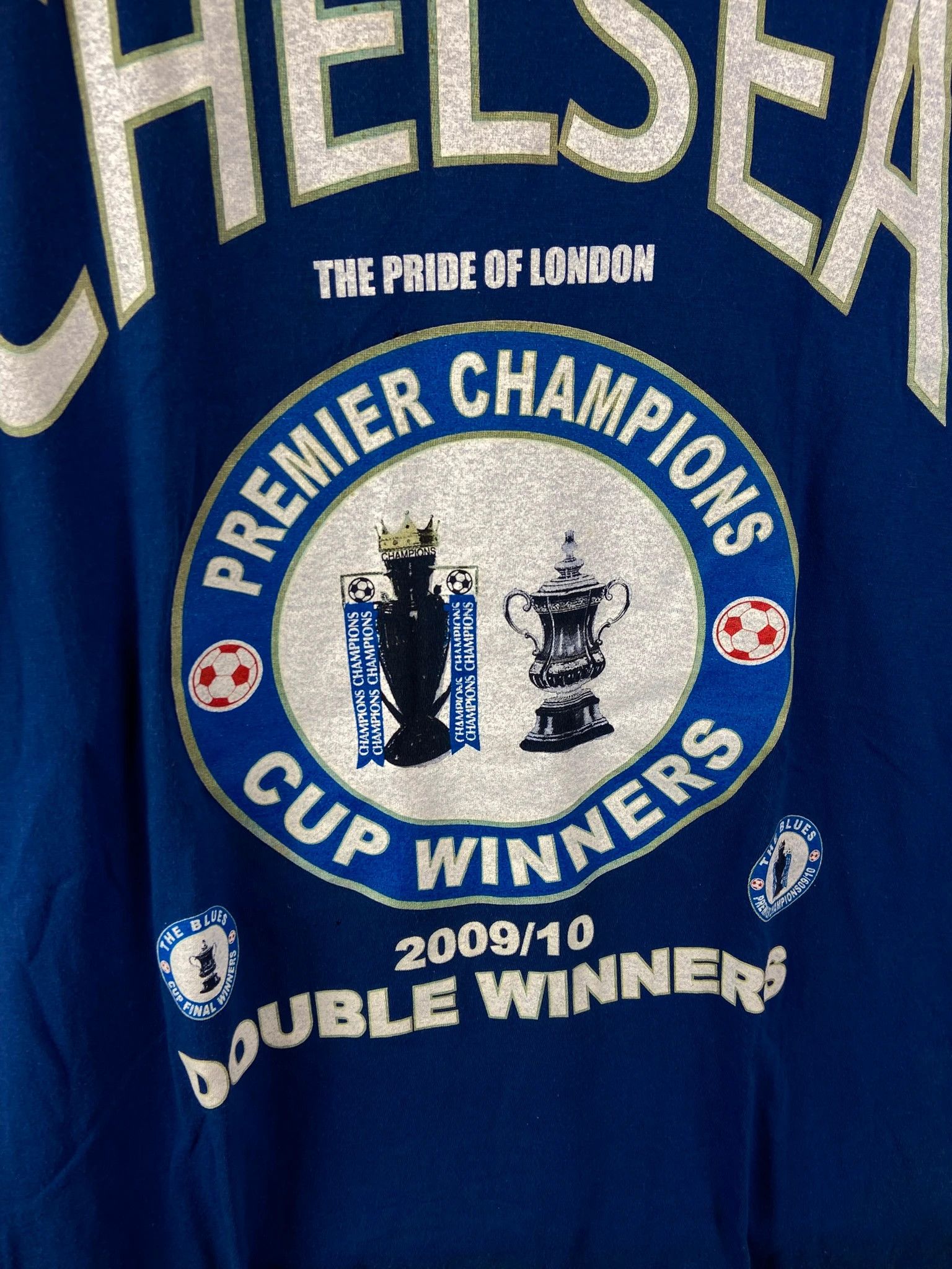 Chelsea Soccer Chelsea Blue Training / Premier League Retro (L) Size US L / EU 52-54 / 3 - 3 Thumbnail