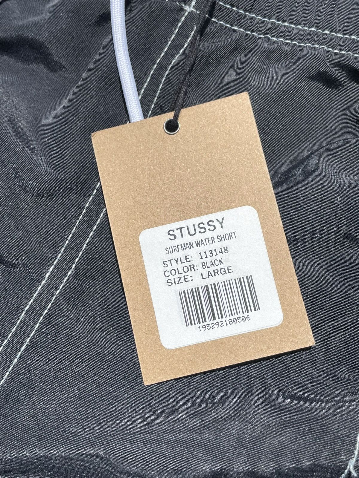 Stussy Stussy Surfman Swimming Water Short Black - Large Size US 34 / EU 50 - 5 Thumbnail