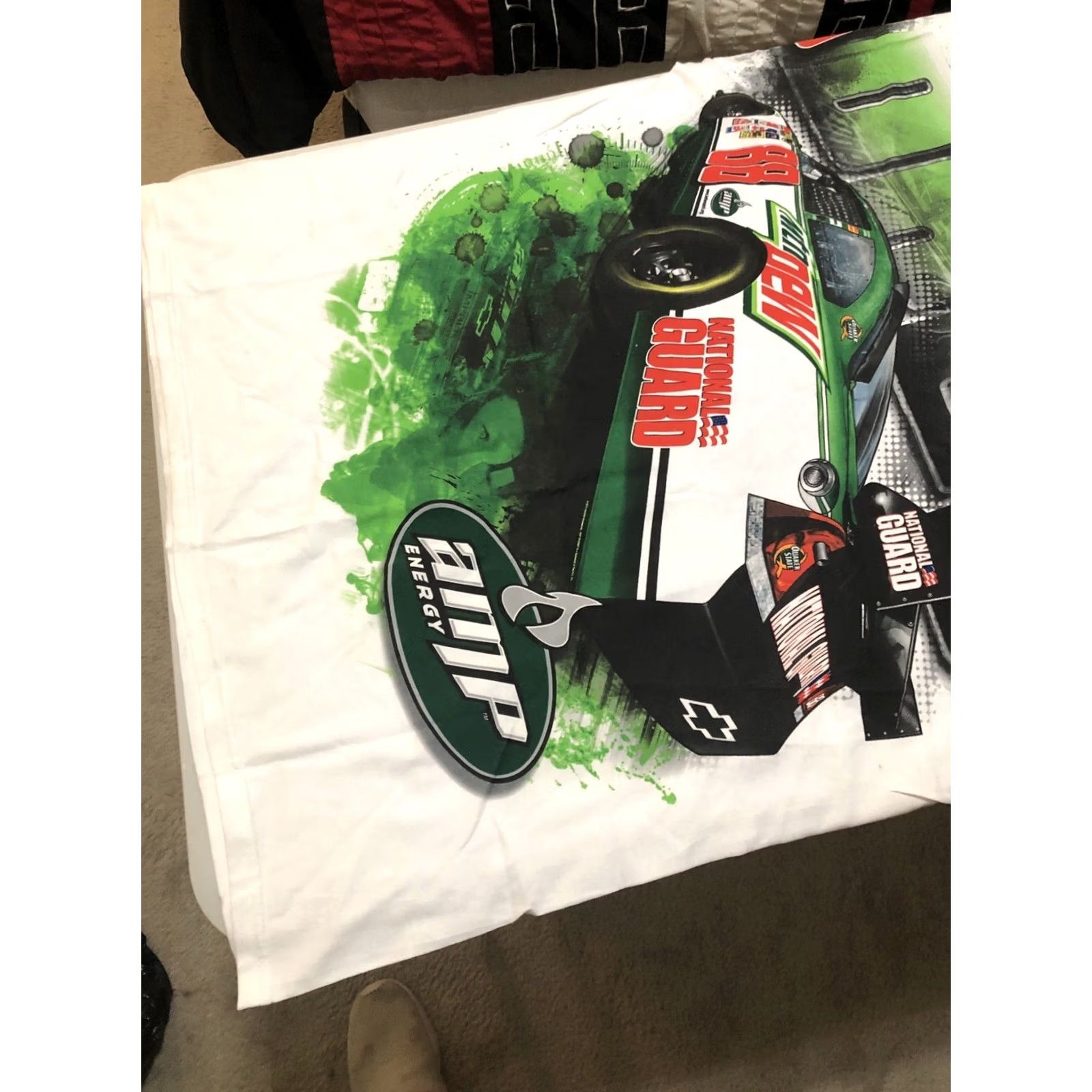 Chase Authentics Dale Earnhardt Jr Shirt Mens XL Nascar Chase Racing Mountain Dew AOP 88 VTG Size US XL / EU 56 / 4 - 7 Thumbnail
