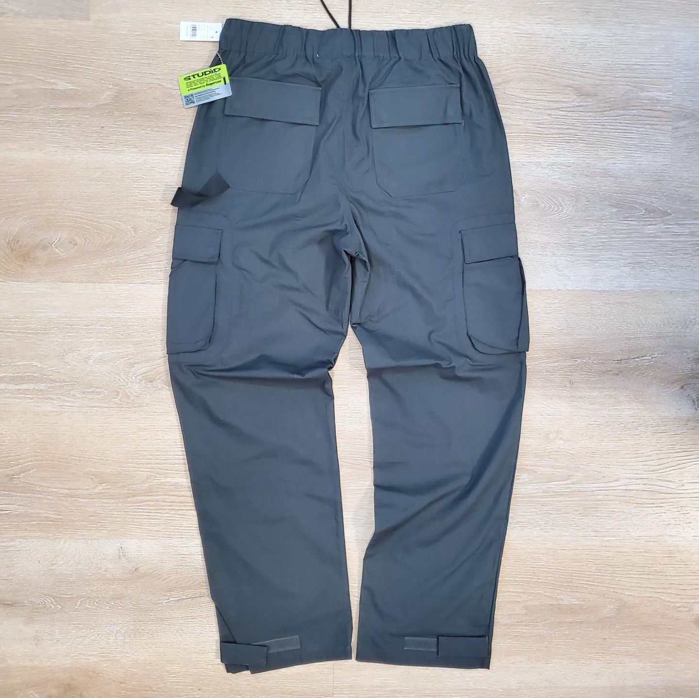 Supervsn New Supervsn Studio Baggy Ripstop Cargo Pants L Dulled Black Size US 34 / EU 50 - 3 Thumbnail