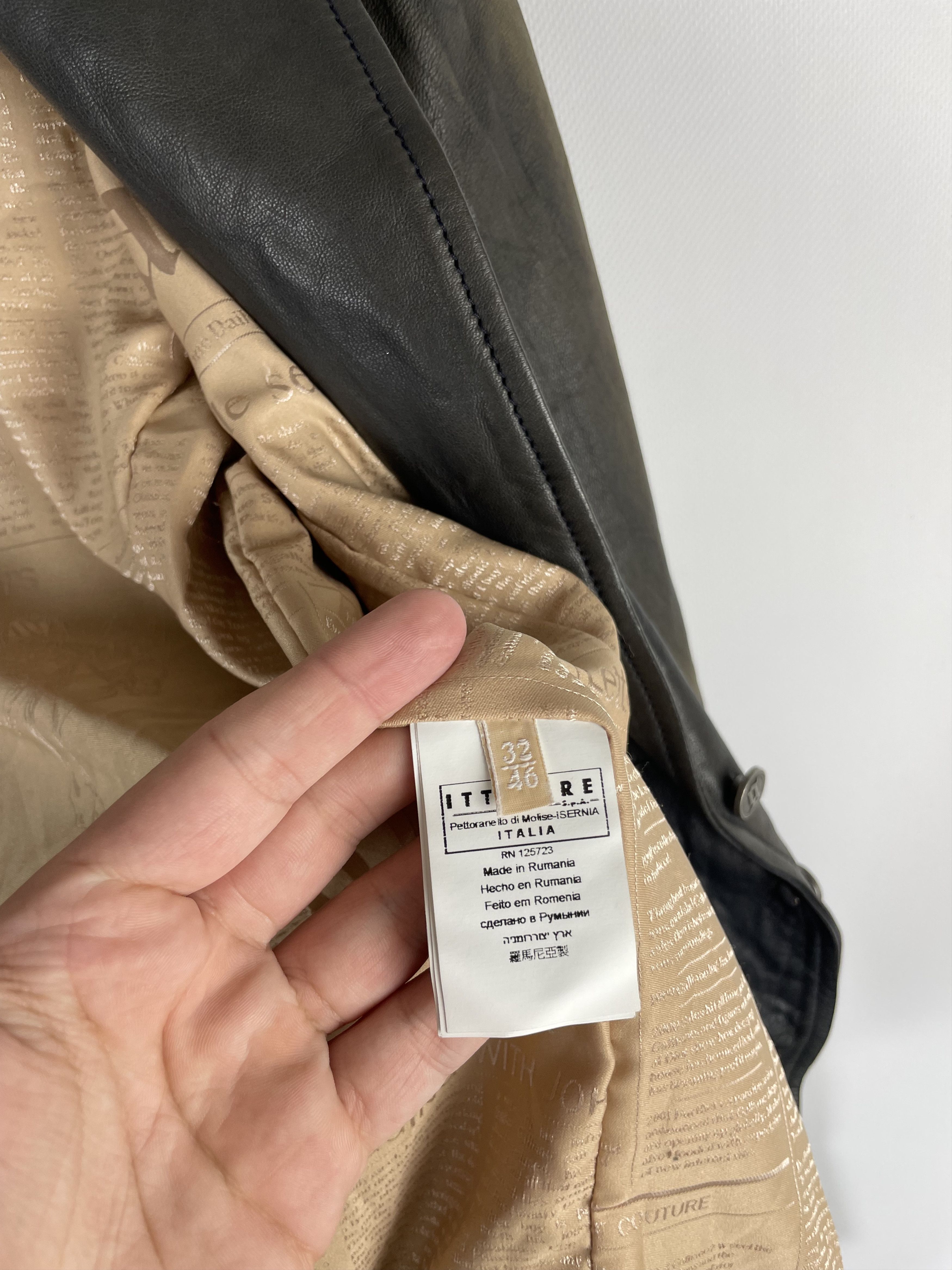 John Galliano John Galliano Real Leather Jacket Avant Garde Size L / US 10 / IT 46 - 11 Thumbnail
