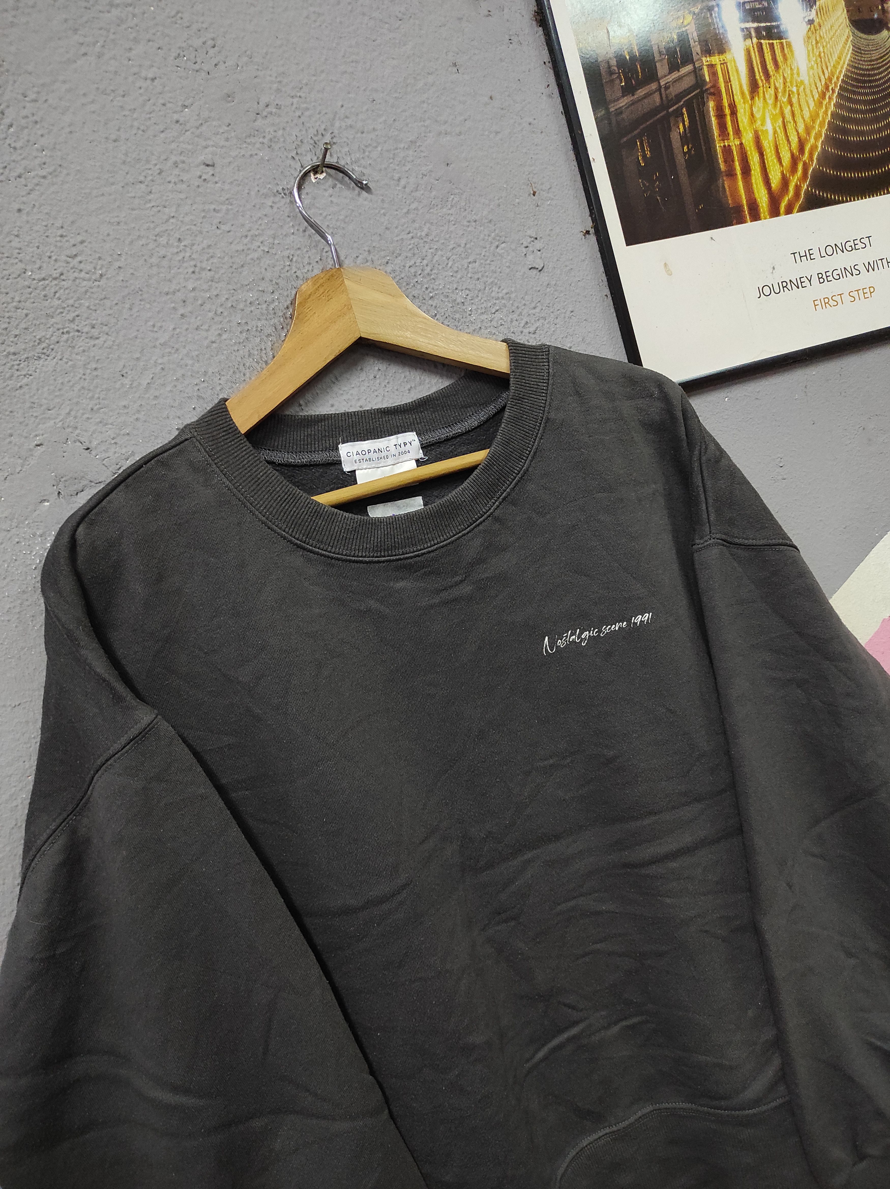 Ciaopanic CIAOPANIC TYPY 2004 MOTEL SWEATSHIRT OVERSIZED BAGGY Size ONE SIZE - 4 Thumbnail