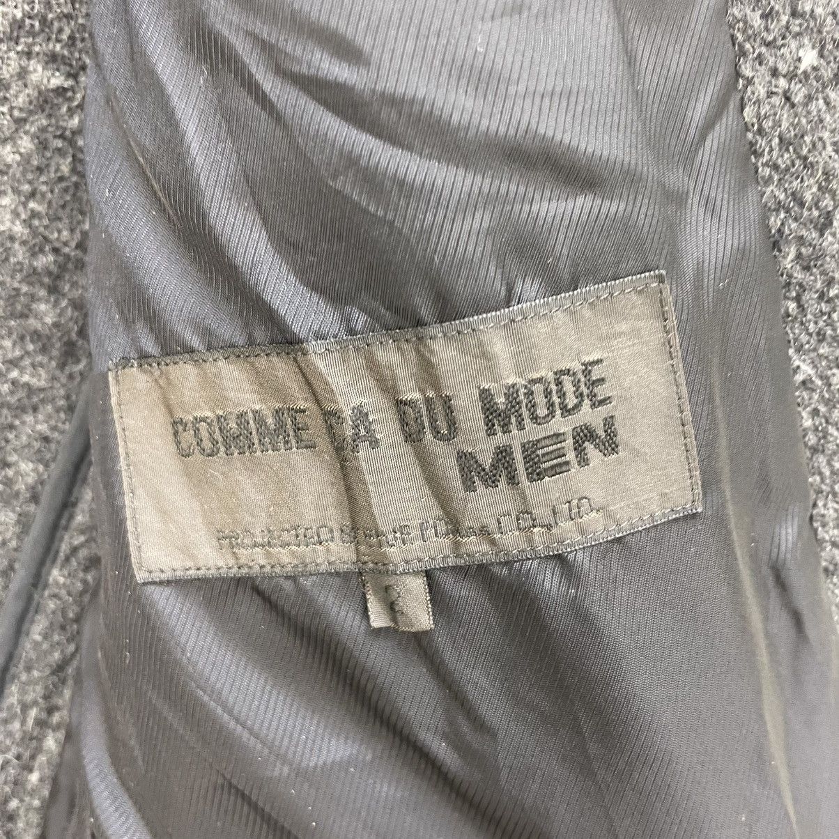 Autumn Cashmere × Comme des Garcons Homme Plus Comme Ca De Mode Homme Wool Long Coat Jacket Size US M / EU 48-50 / 2 - 6 Thumbnail