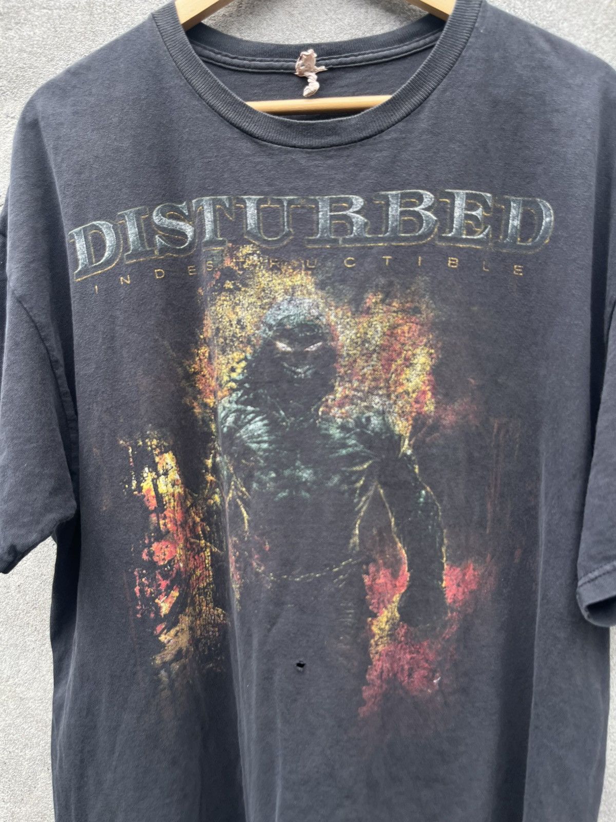 Vintage Vintage 2009 Disturbed indestructible Size US XL / EU 56 / 4 - 2 Thumbnail