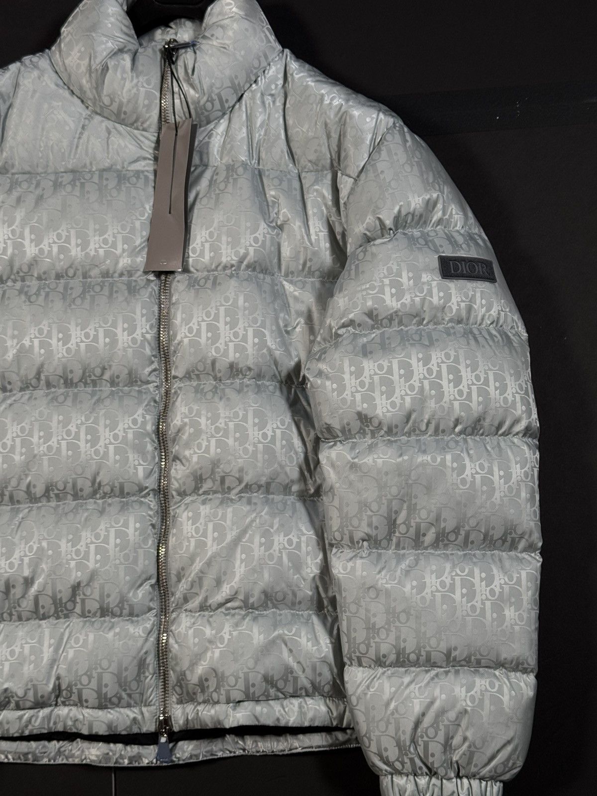 Dior Dior Oblique Puffer | Grey | Rare Size 58! Size US XXL / EU 58 / 5 - 2 Thumbnail